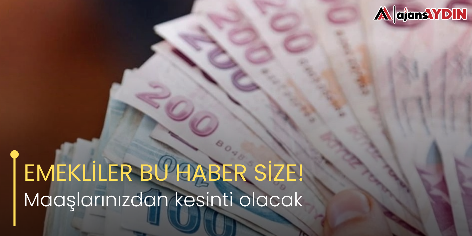 EMEKLİLER BU HABER SİZE!  Maaşlarınızdan kesinti olacak