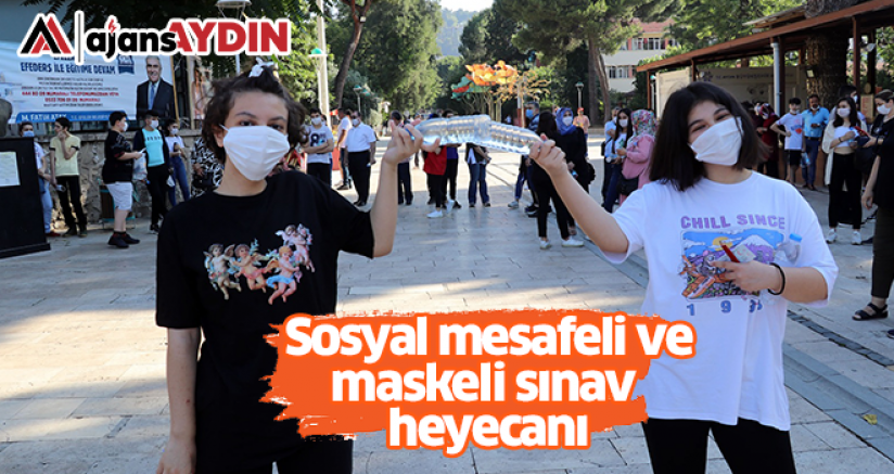 Sosyal Mesafeli ve Maskeli Sınav Heyecanı