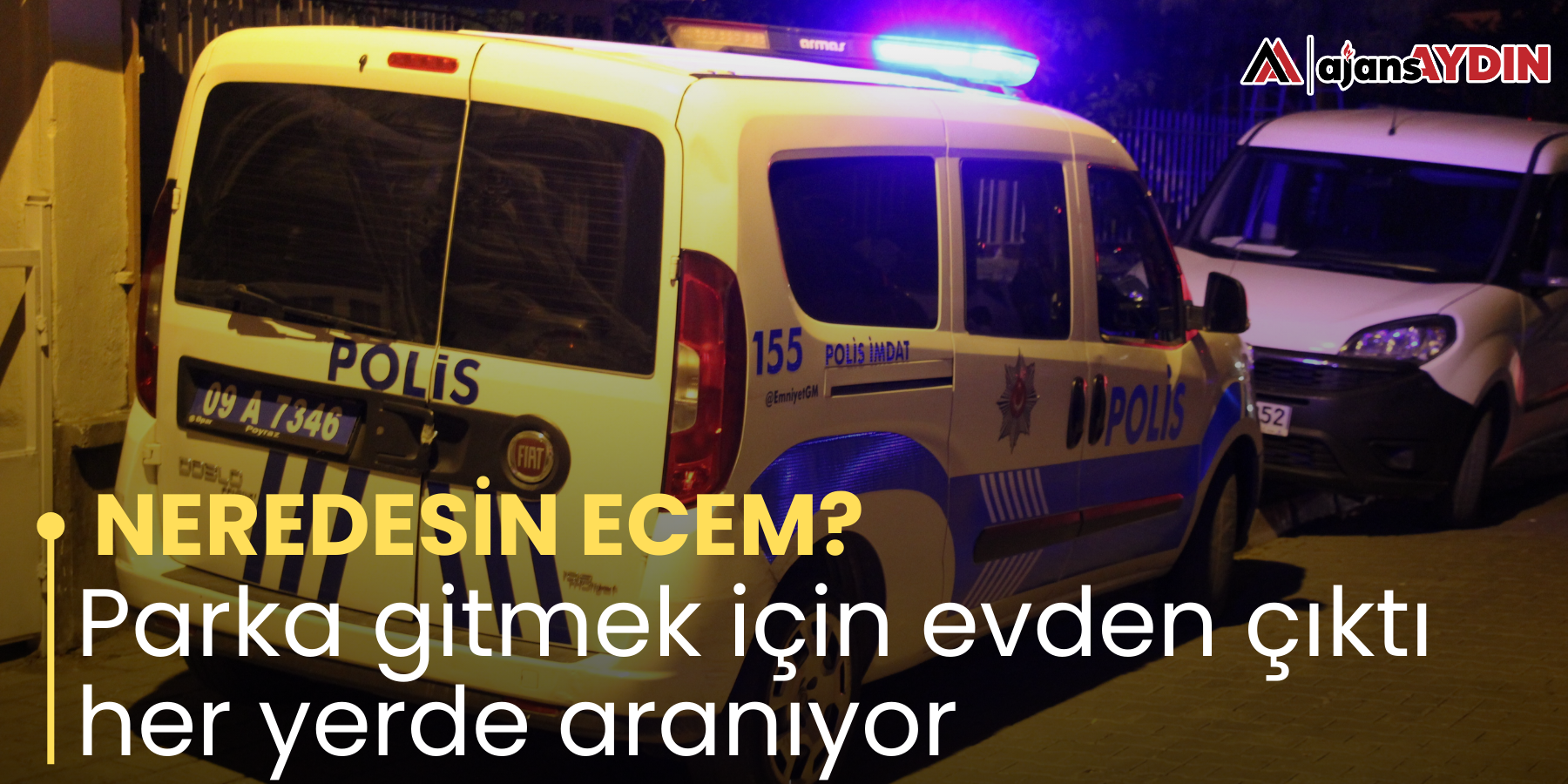 NEREDESİN ECEM? Parka gitmek için evden çıktı her yerde aranıyor