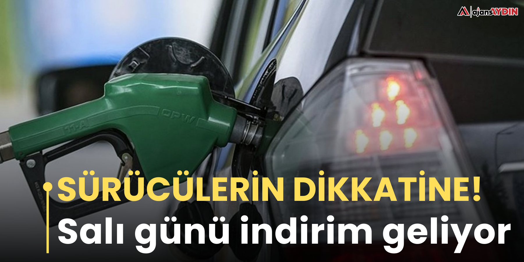 Sürücülerin dikkatine!  Salı günü indirim geliyor