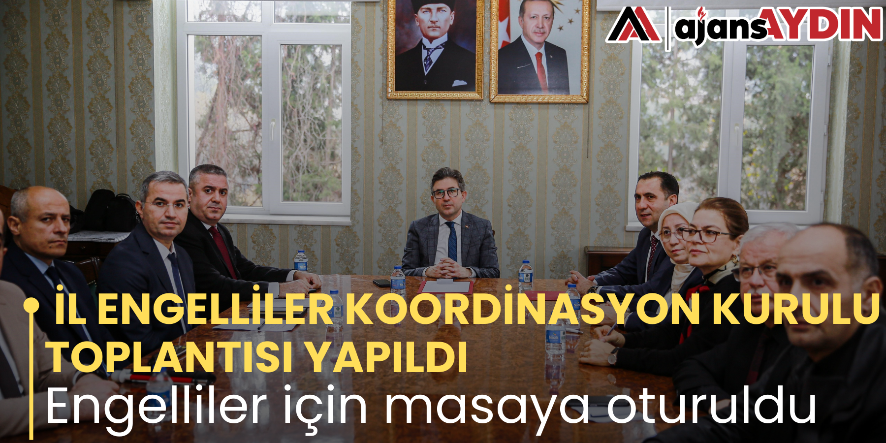 İL ENGELLİLER KOORDİNASYON KURULU TOPLANTISI YAPILDI    Engelliler için masaya oturuldu