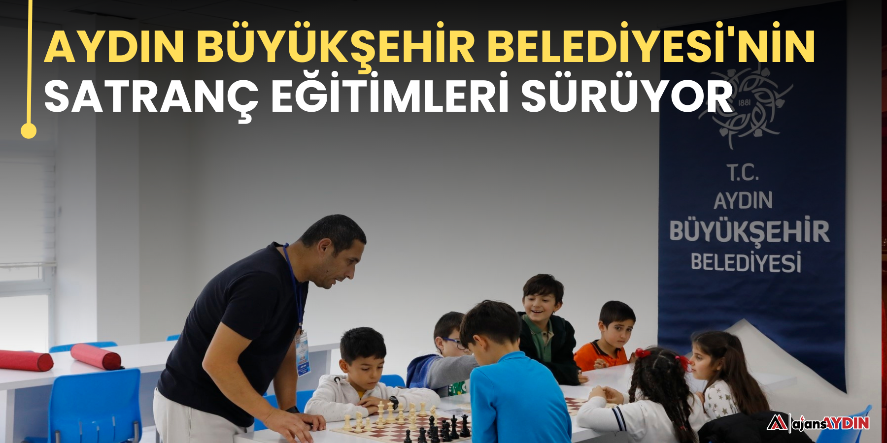 Aydın Büyükşehir Belediyesi'nin satranç eğitimleri sürüyor