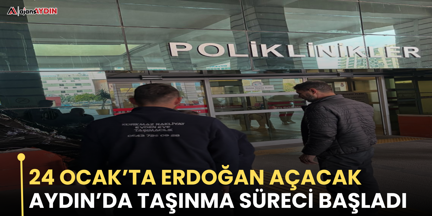 24 Ocak’ta Erdoğan açacak  Taşınma Süreci Başladı
