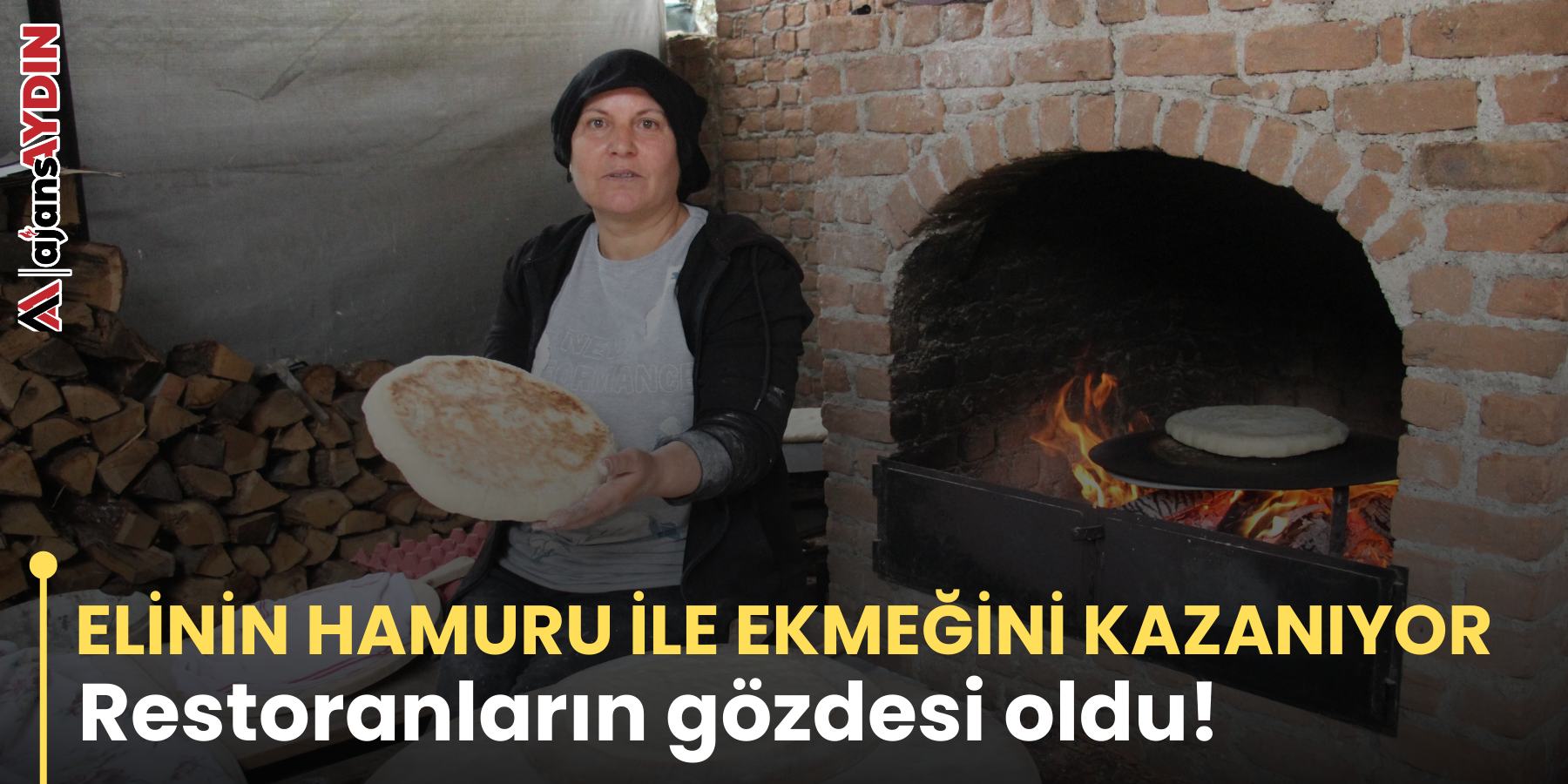 ELİNİN HAMURU İLE EKMEĞİNİ KAZANIYOR       Restoranların gözdesi oldu!