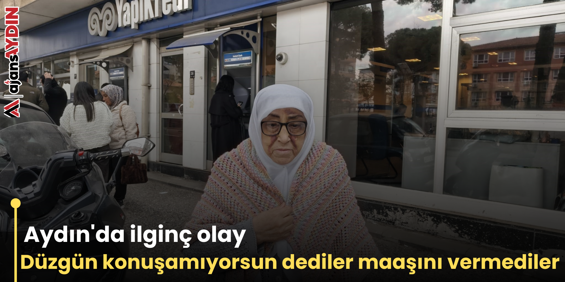 Aydın'da ilginç olay Düzgün konuşamıyorsun dediler maaşını vermediler