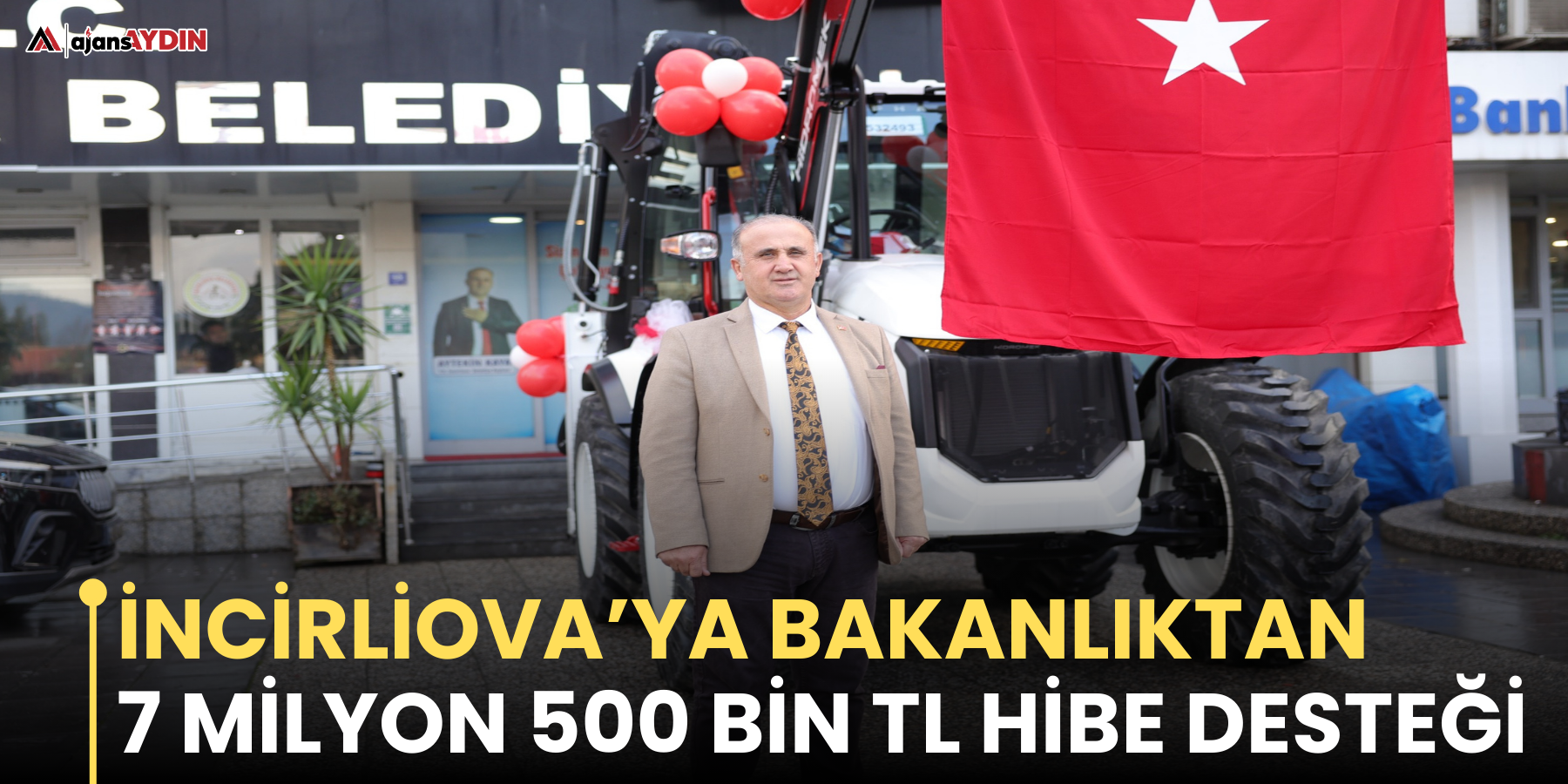 İncirliova’ya Bakanlıktan 7 Milyon 500 Bin TL Hibe Desteği