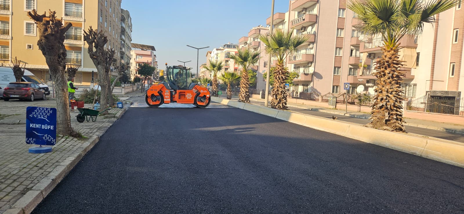 BÜYÜKŞEHİR BELEDİYESİ AYDIN'IN TÜM İLÇELERİNDE ÇALIŞMALARINI SÜRDÜRÜYOR