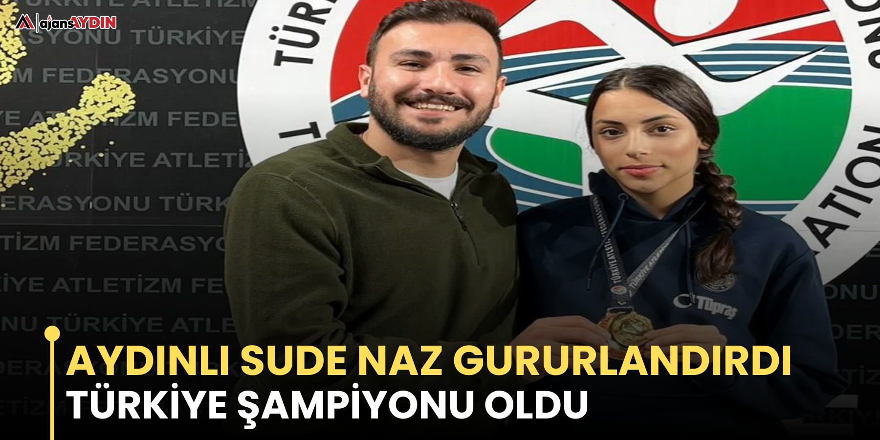 Aydınlı Sude Naz gururlandırdı  Türkiye şampiyonu oldu