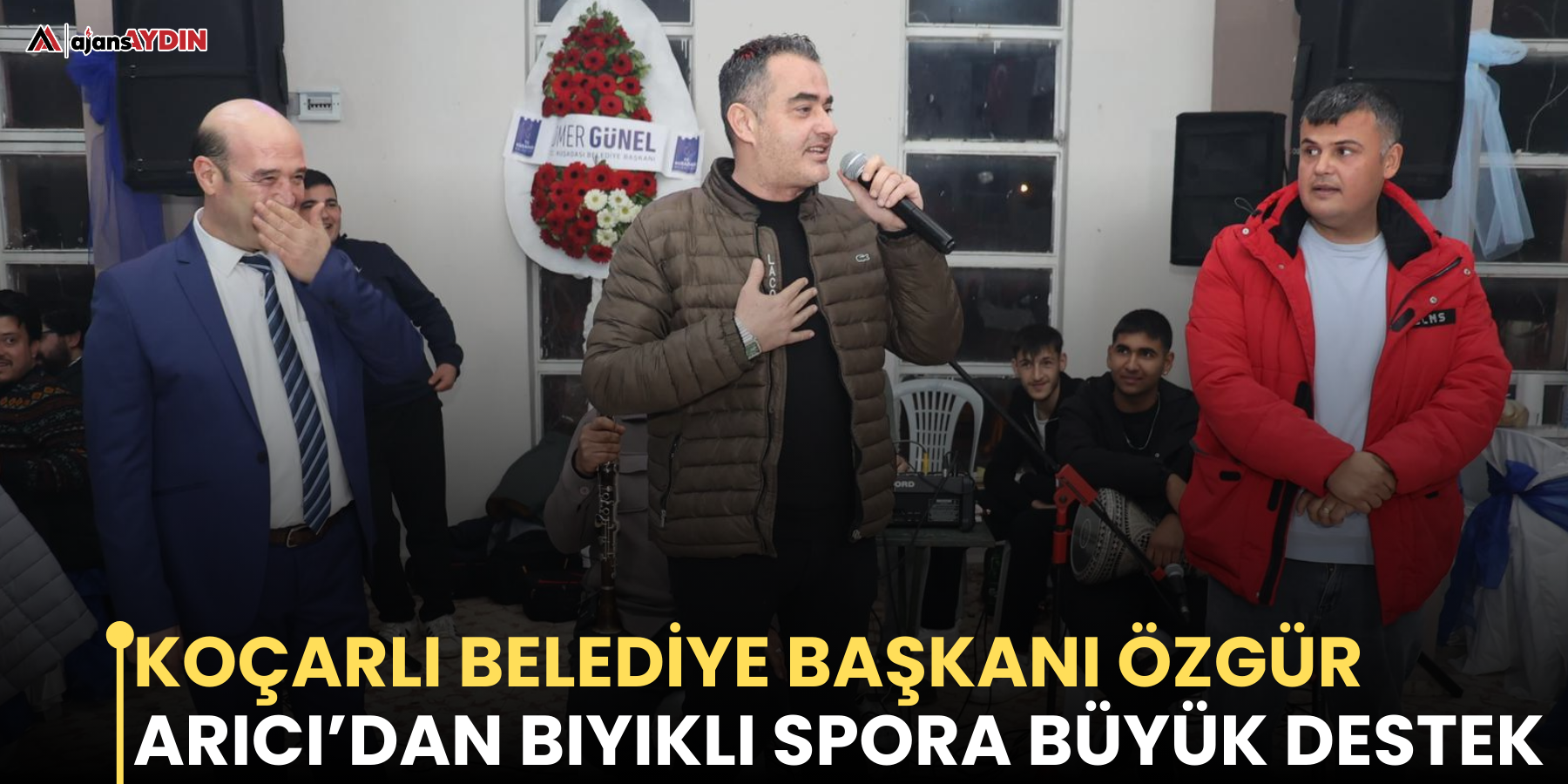 Koçarlı Belediye Başkanı Özgür Arıcı’dan Bıyıklı Spora Büyük Destek