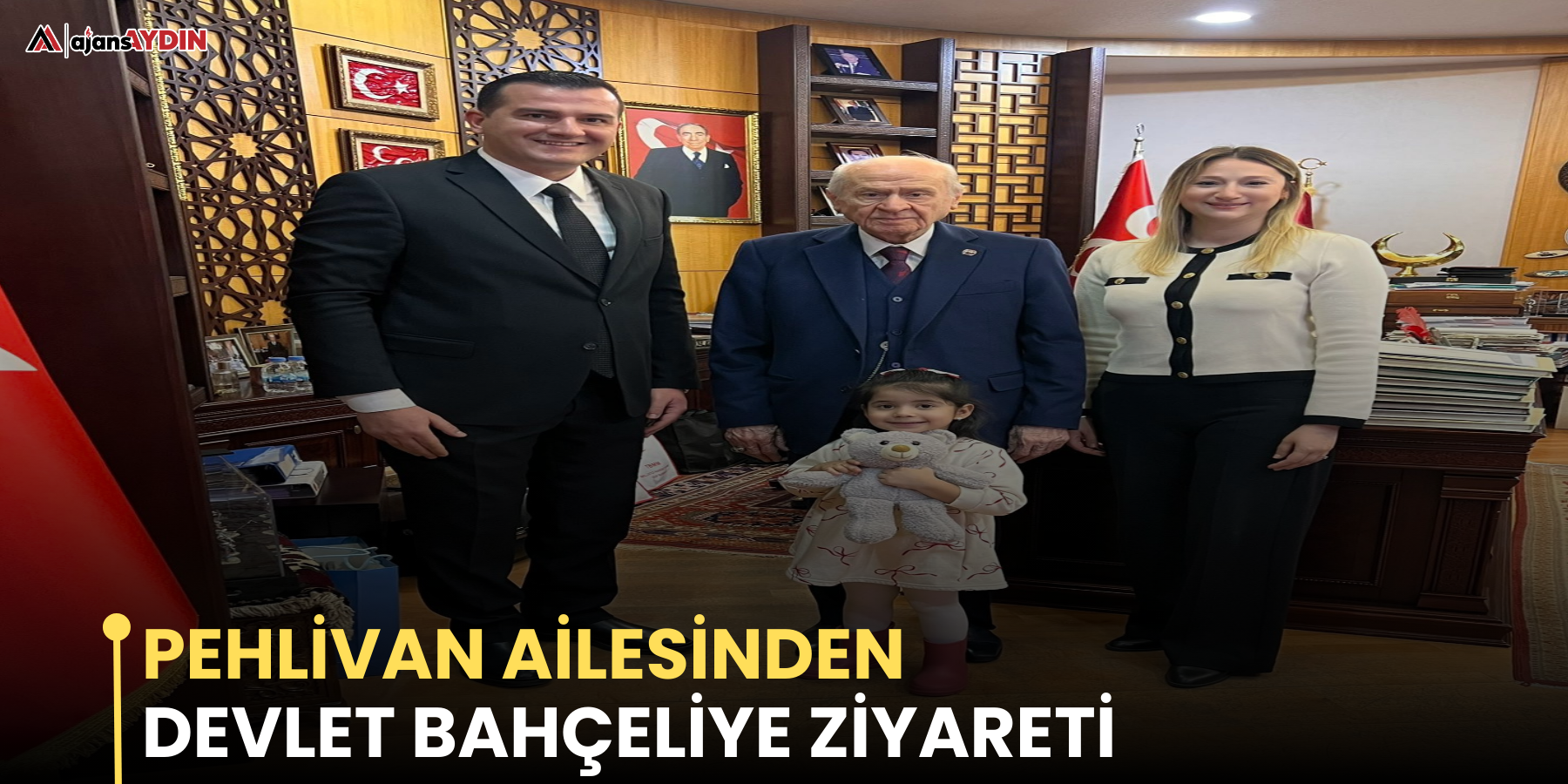 Pehlivan’dan Bahçeliye aile ziyareti