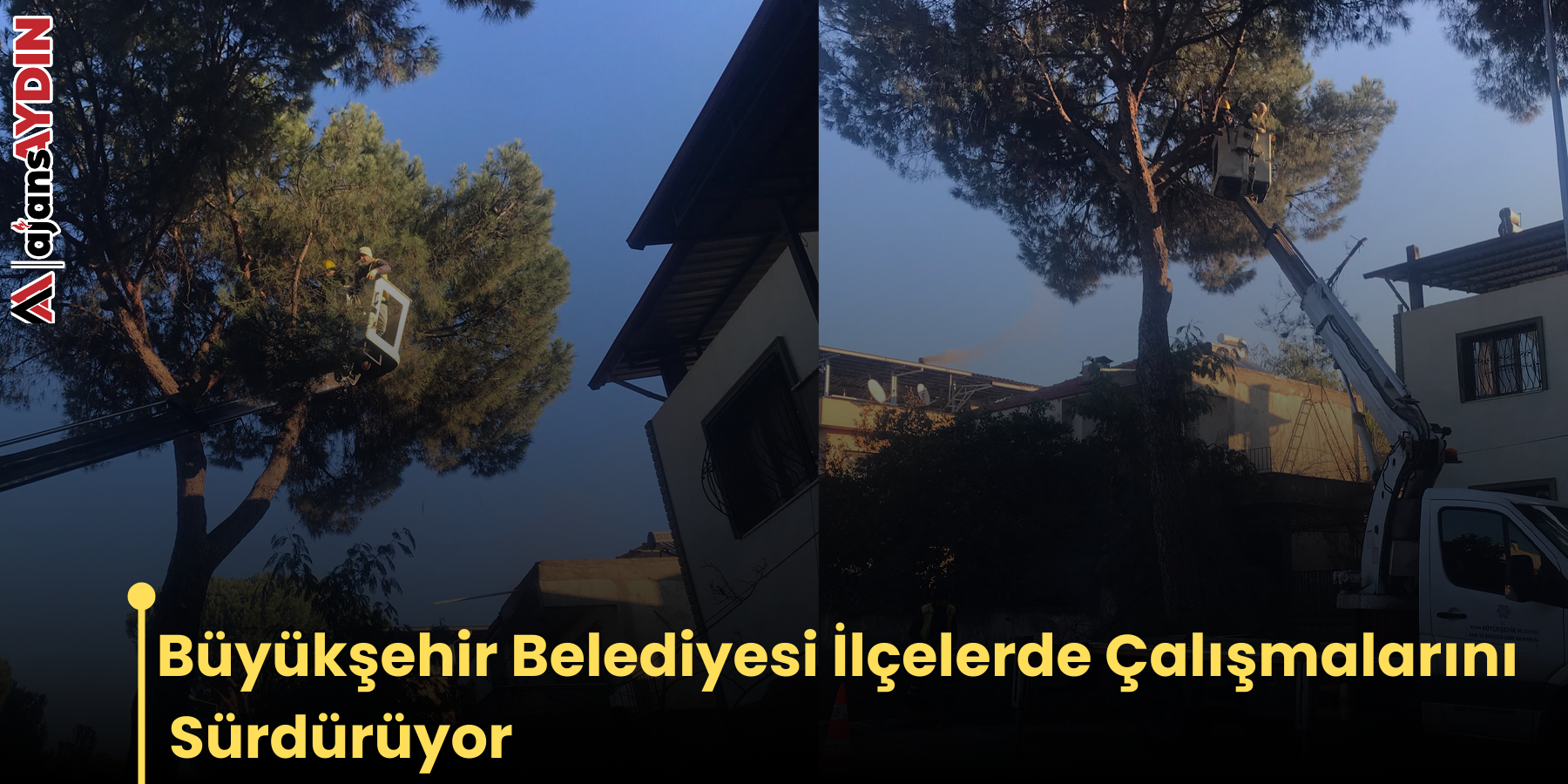 Büyükşehir Belediyesi İlçelerde Çalışmalarını Sürdürüyor