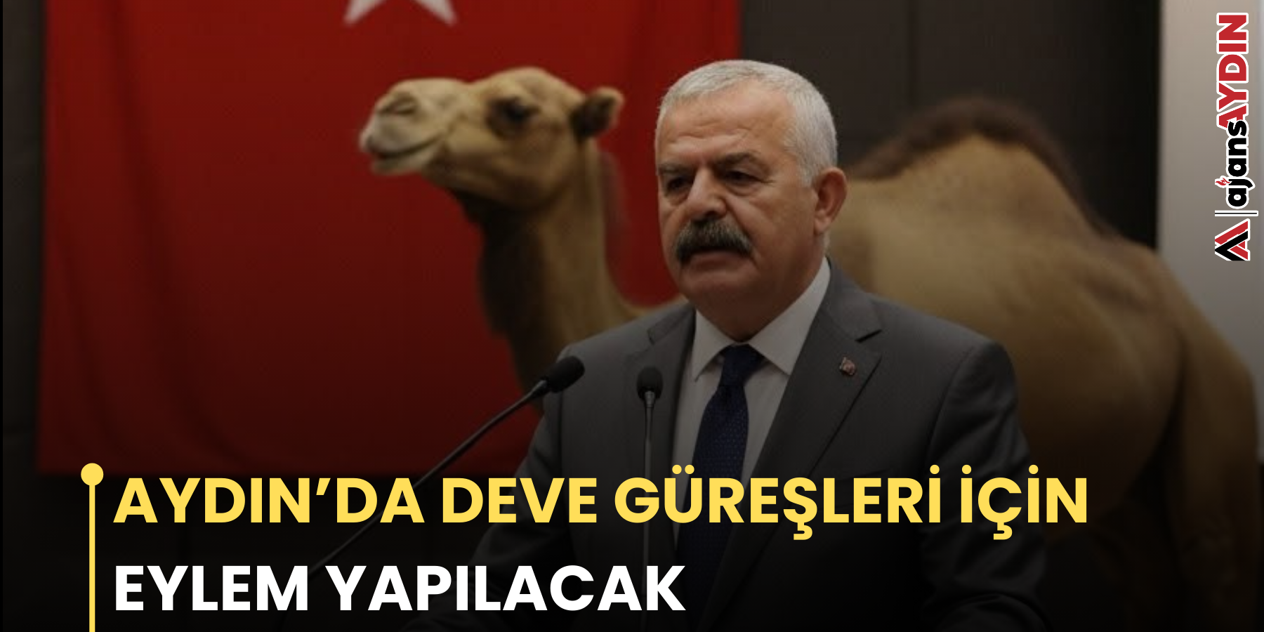 AYDIN’DA DEVE GÜREŞLERİ İÇİN EYLEM YAPACAK