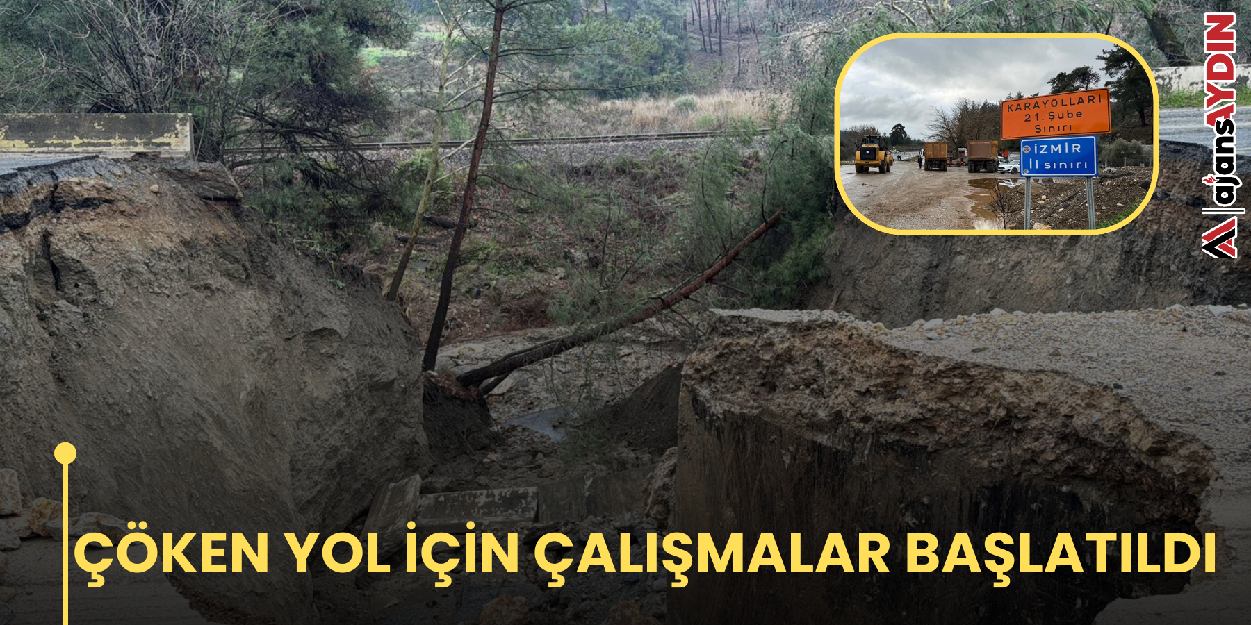 ÇÖKEN YOL İÇİN ÇALIŞMALAR BAŞLATILDI