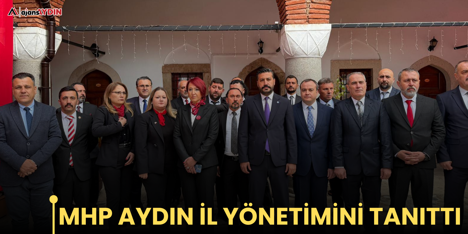 MHP Aydın il yönetimini tanıttı