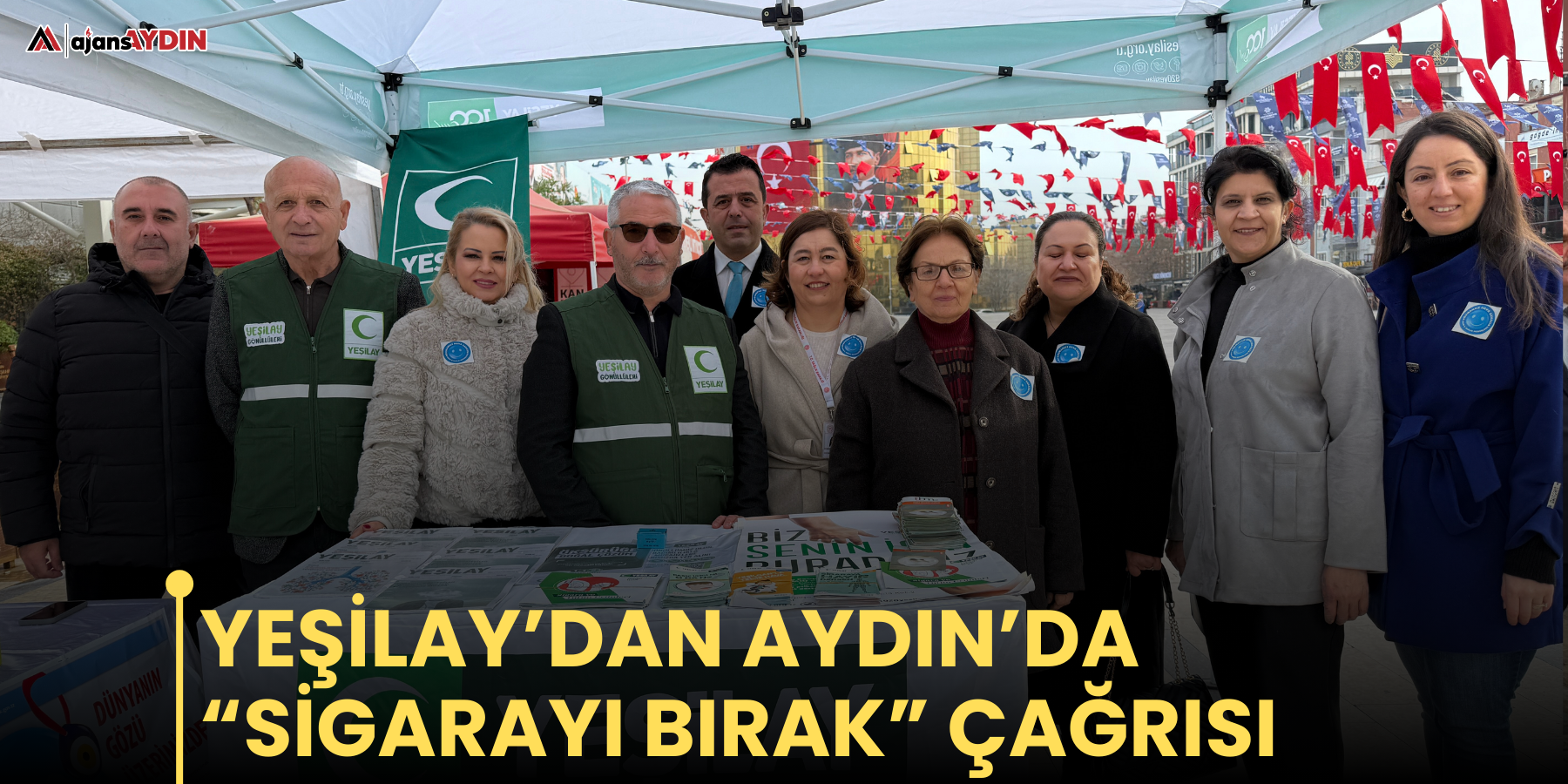 Yeşilay’dan Aydın’da “Sigarayı Bırak” Çağrısı