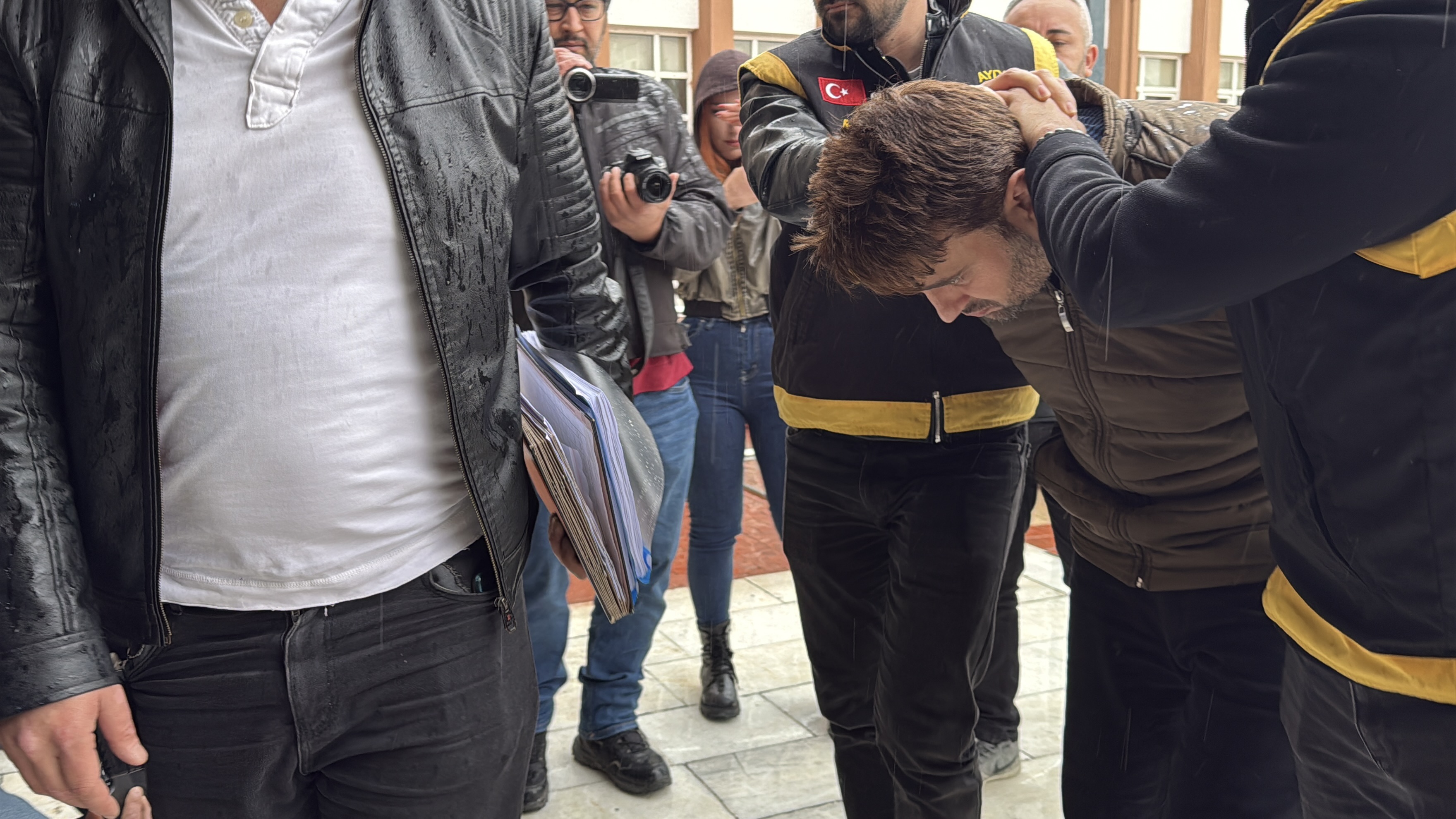 Aydın'da o cani adliyeye çıkarıldı