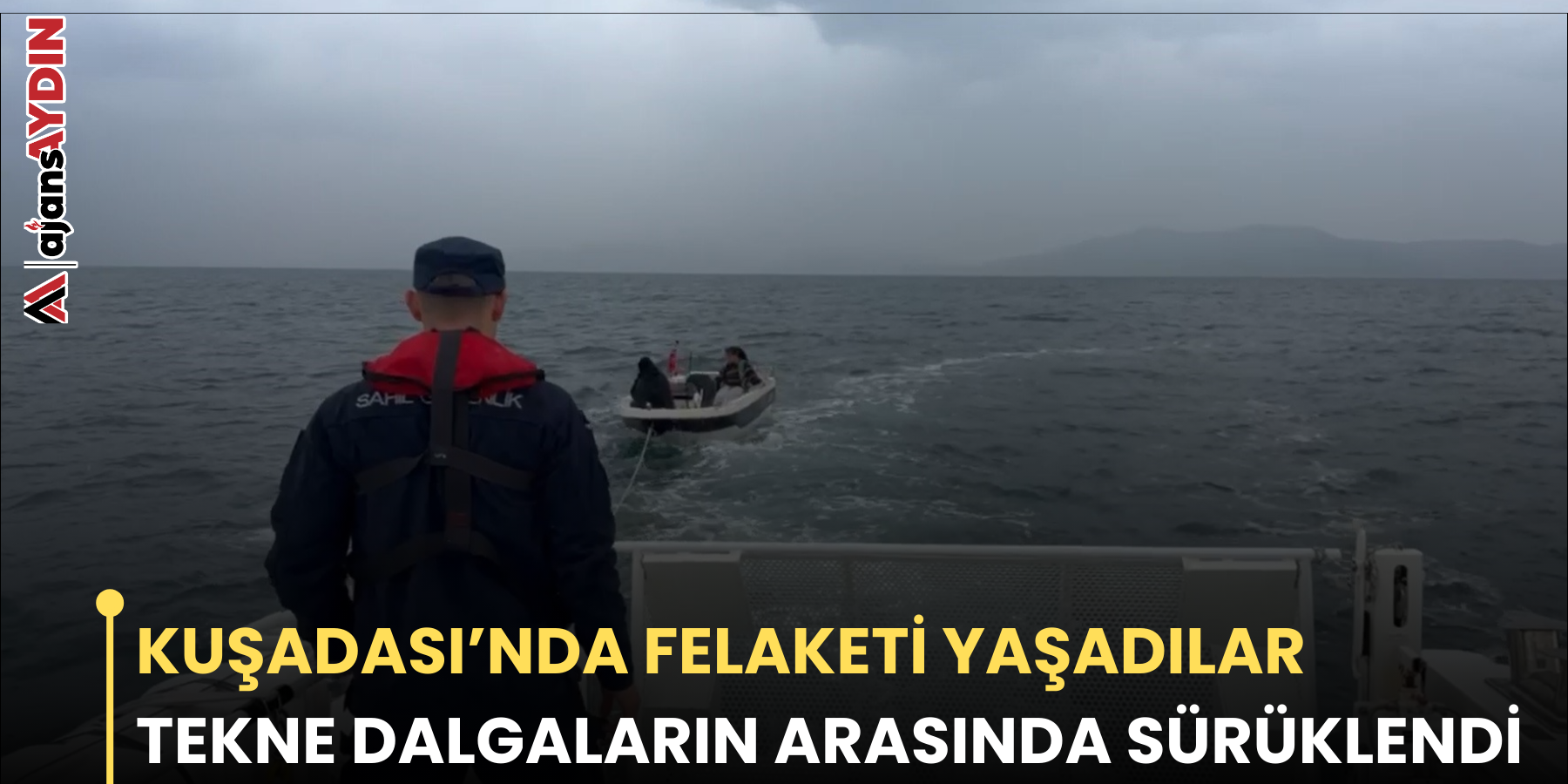 KUŞADASI’NDA FELAKETİ YAŞADILAR