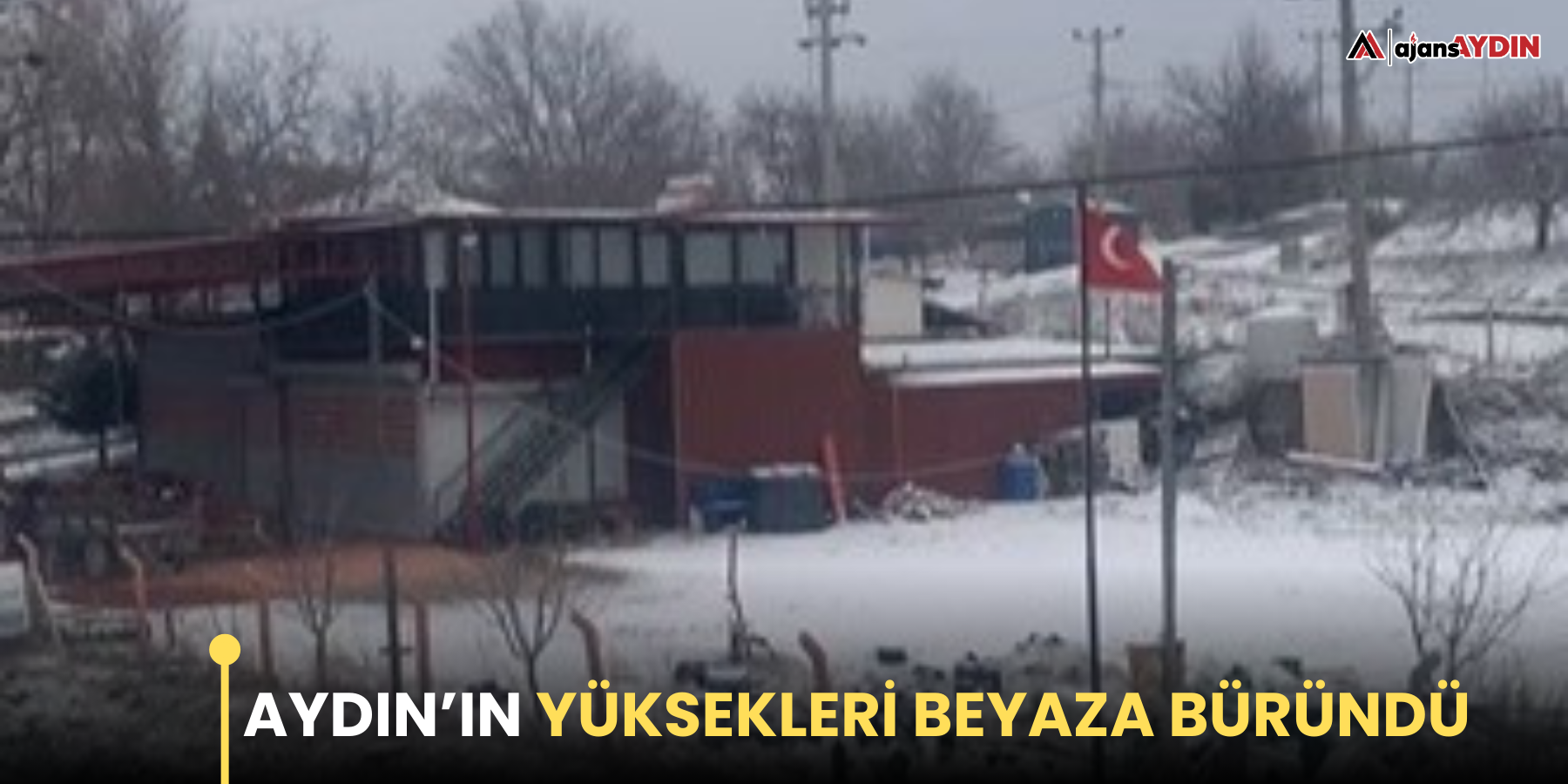 Aydın’ın yüksekleri beyaza büründü