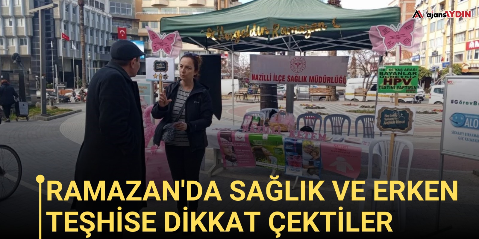 Ramazan'da sağlık ve erken teşhise dikkat çektiler