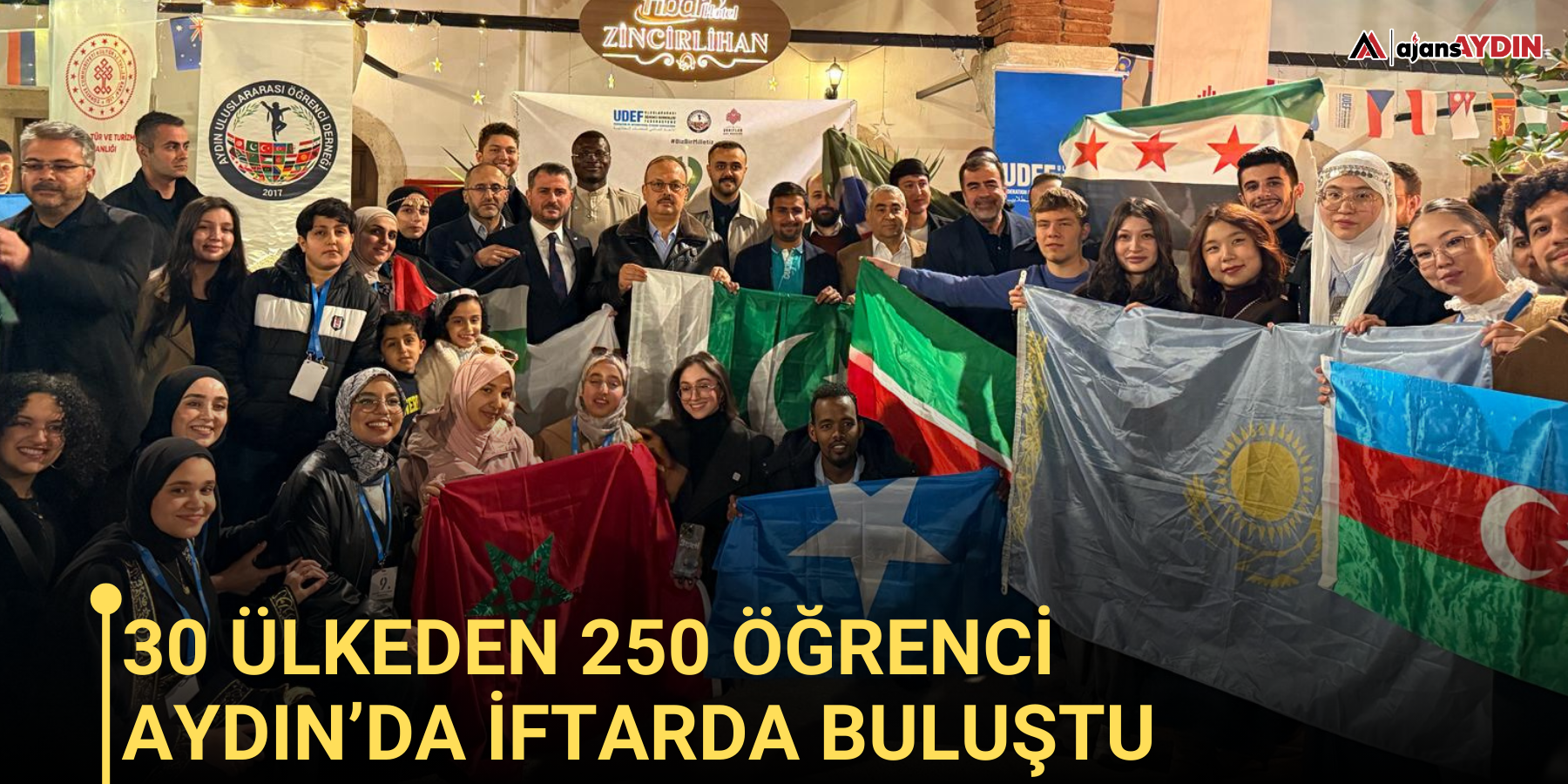 30 Ülkeden 250 Öğrenci Aydın’da İftarda Buluştu