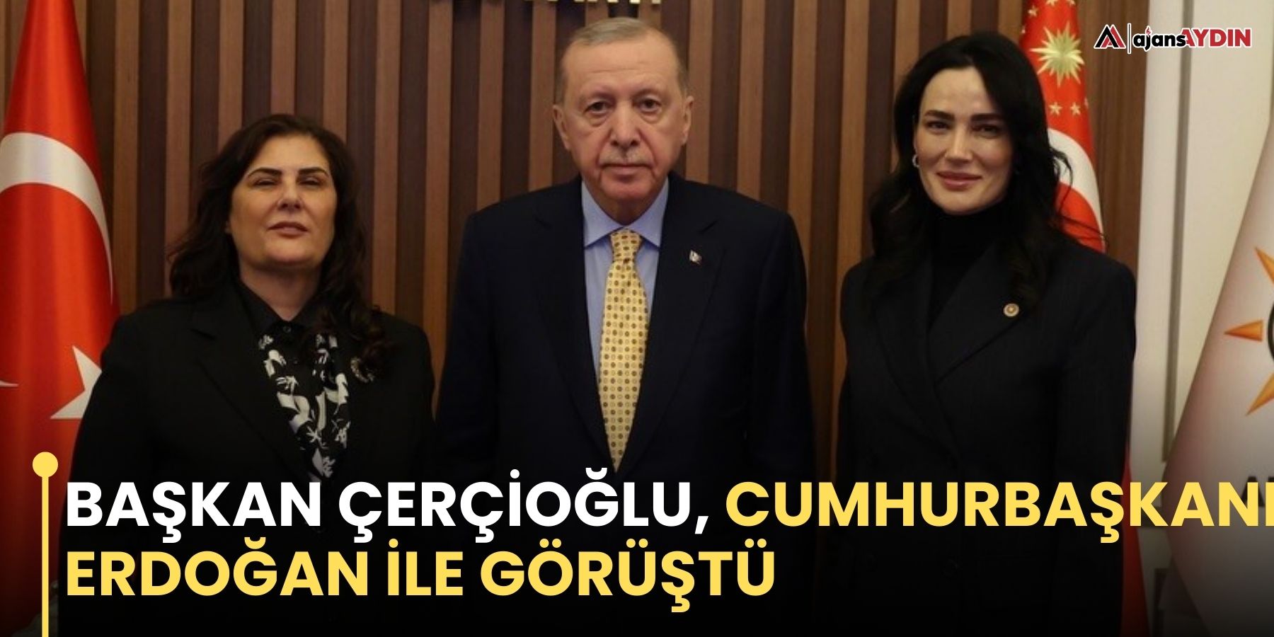 Başkan Çerçioğlu, Cumhurbaşkanı Erdoğan ile görüştü