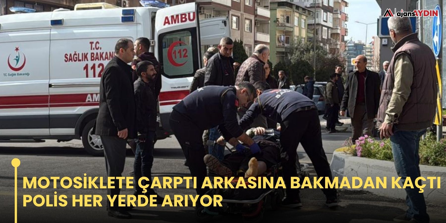 Motosiklete çarptı arkasına bakmadan kaçtı Polis her yerde arıyor