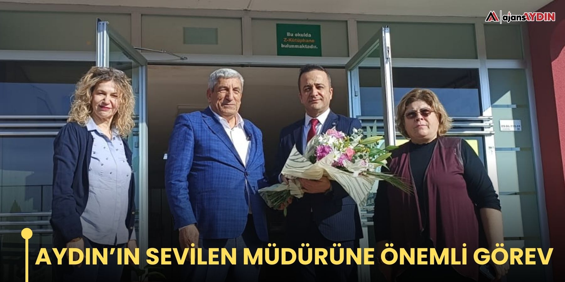 Aydın’ın sevilen müdürüne önemli görev