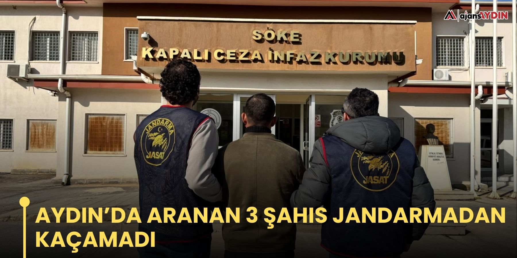 Aydın’da aranan 3 şahıs jandarmadan kaçamadı