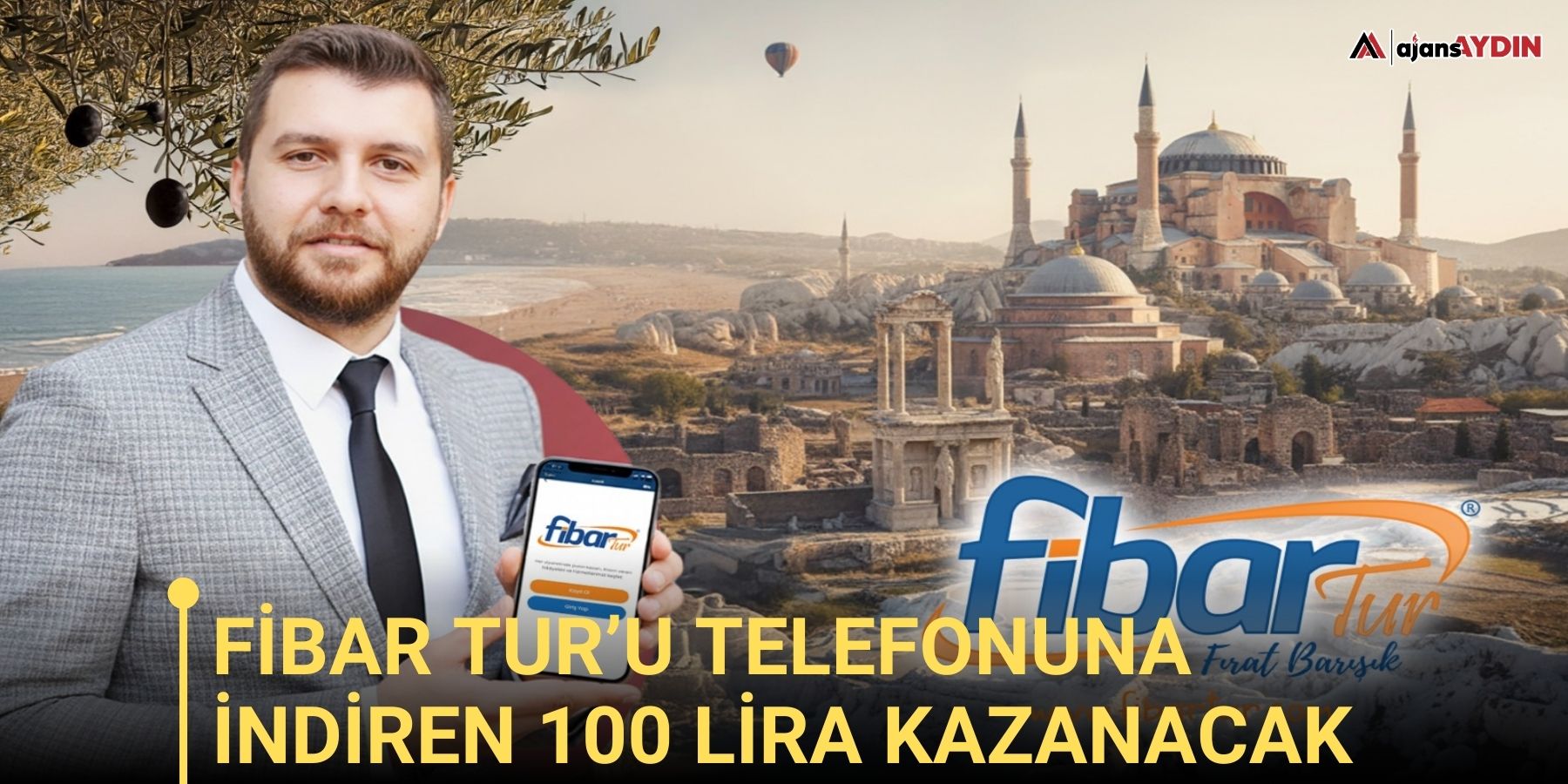 Fibar Tur’u telefonuna indiren 100 lira kazanacak
