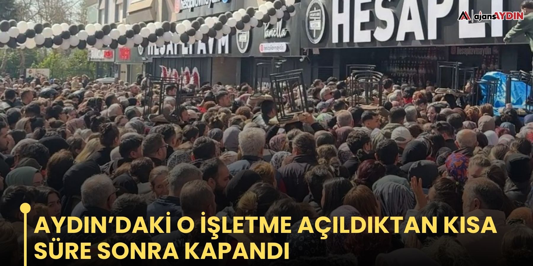 Aydın’daki o işletme açıldıktan kısa süre sonra kapandı