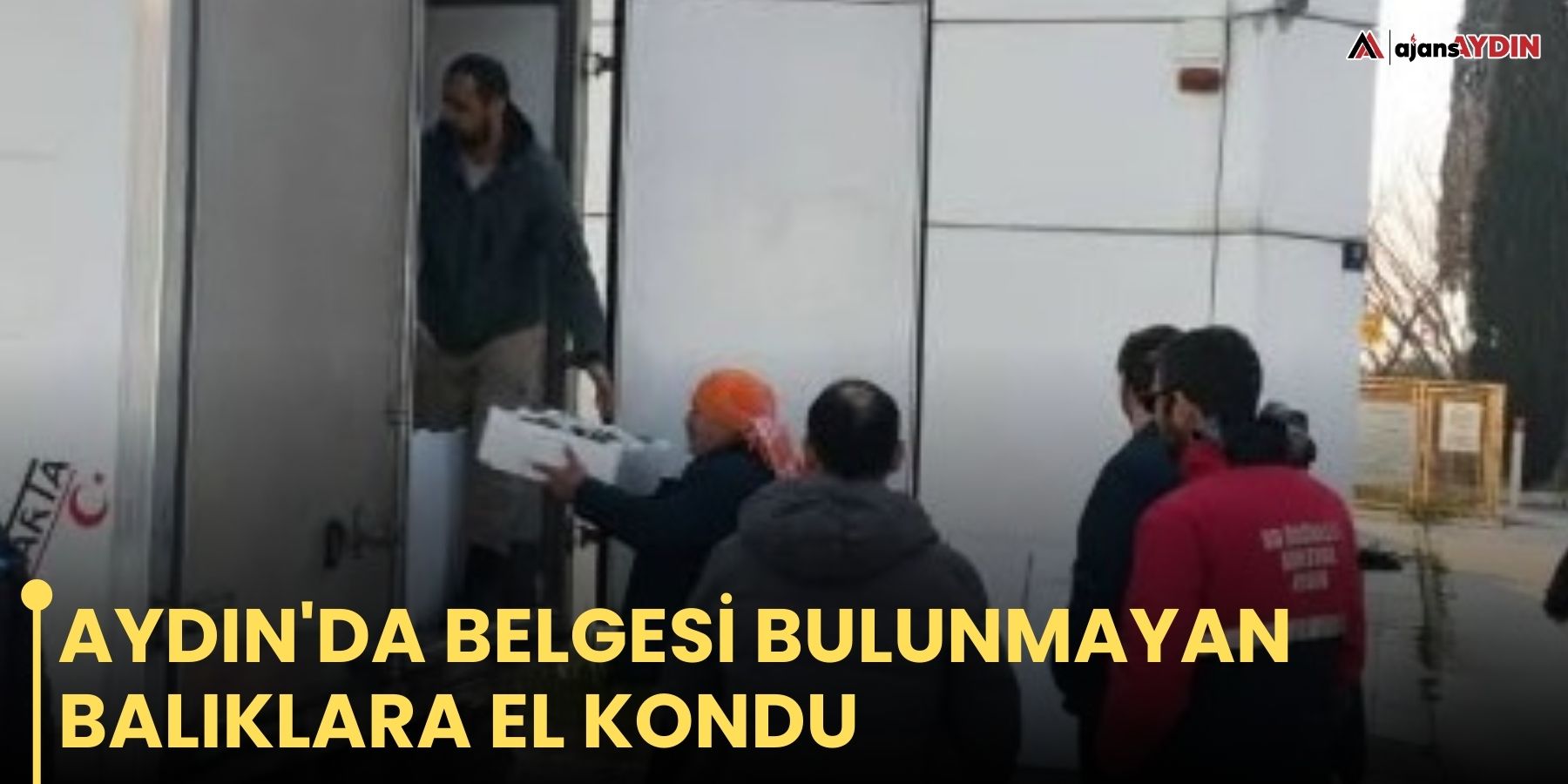 Aydın'da belgesi bulunmayan balıklara el kondu