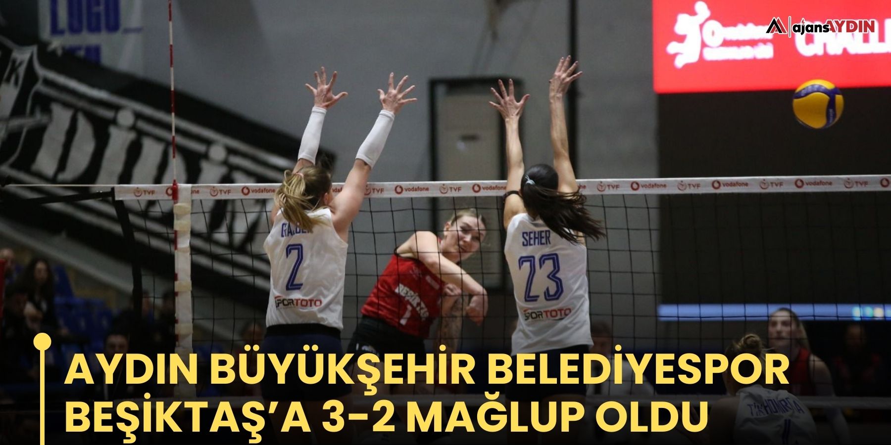 Aydın Büyükşehir Belediyespor, Beşiktaş’a 3-2 mağlup oldu