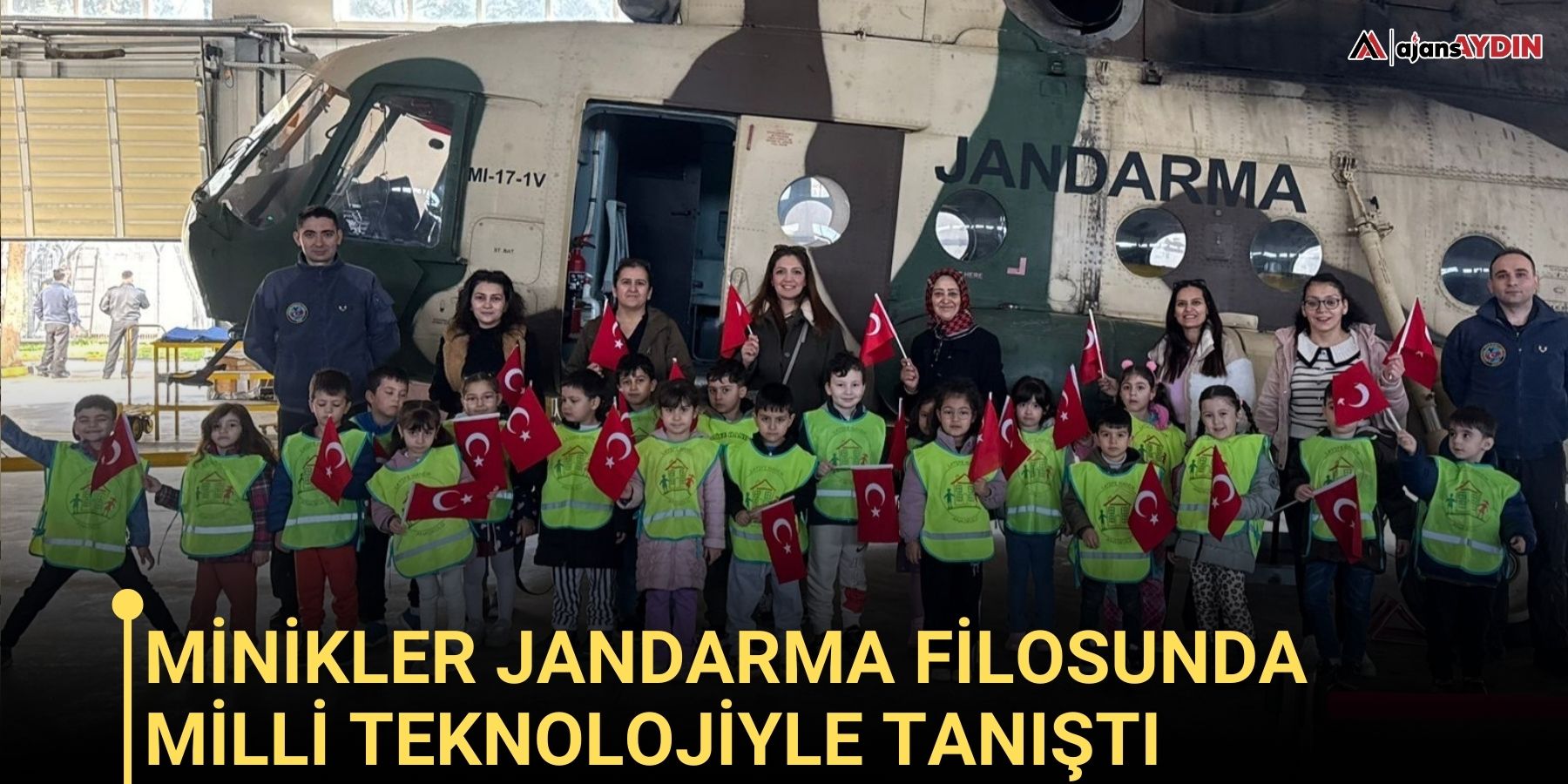 Minikler jandarma filosunda milli teknolojiyle tanıştı
