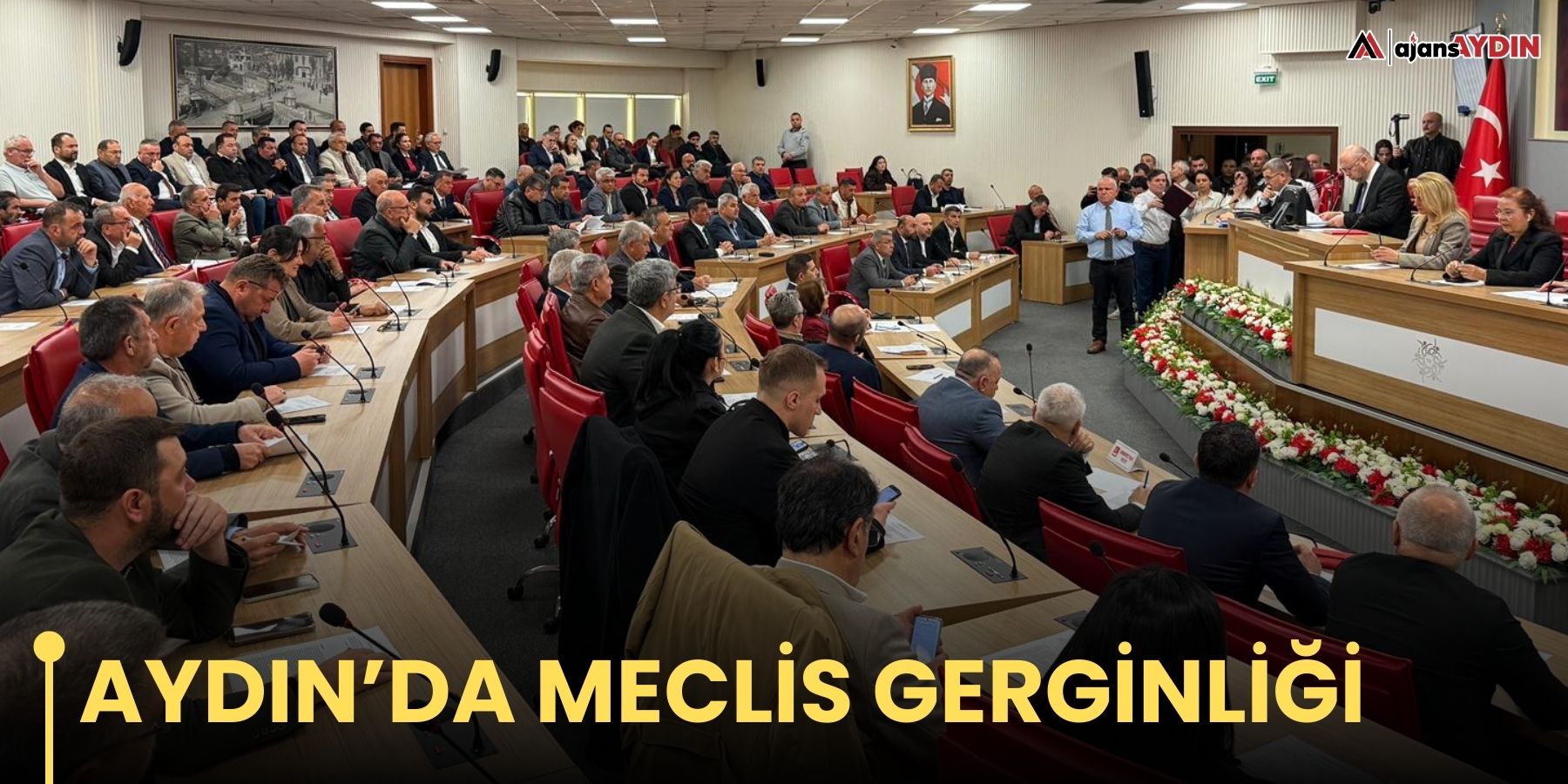 Aydın’da Meclis Gerginliği