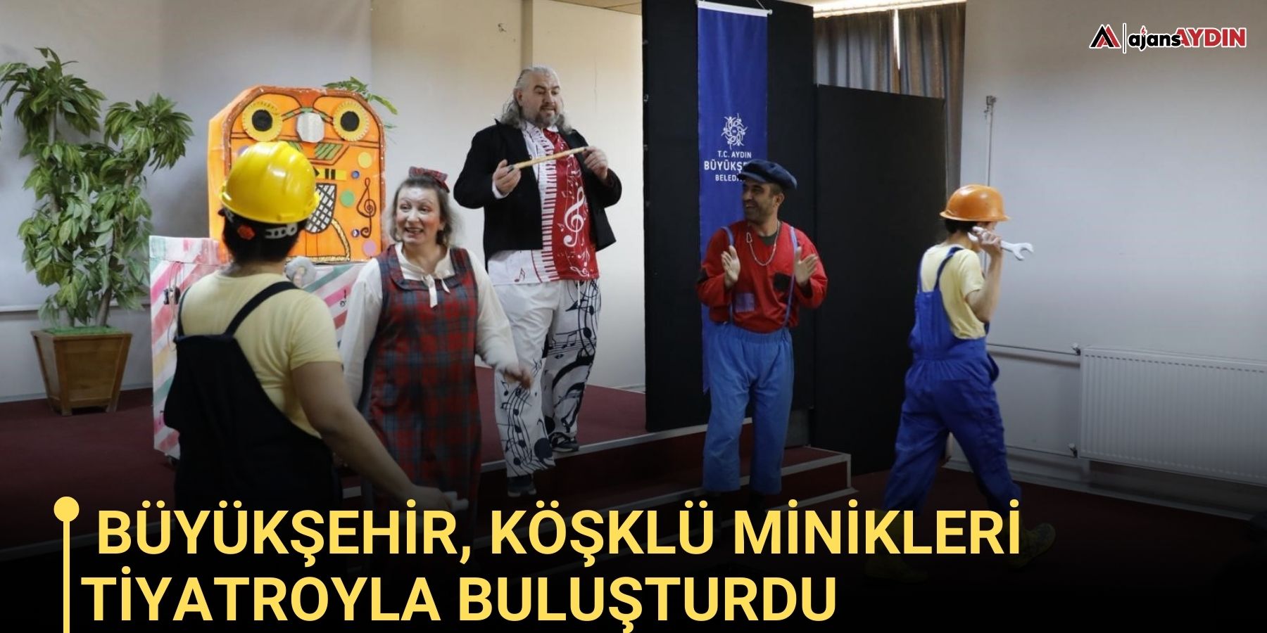 Büyükşehir, Köşklü minikleri tiyatroyla buluşturdu