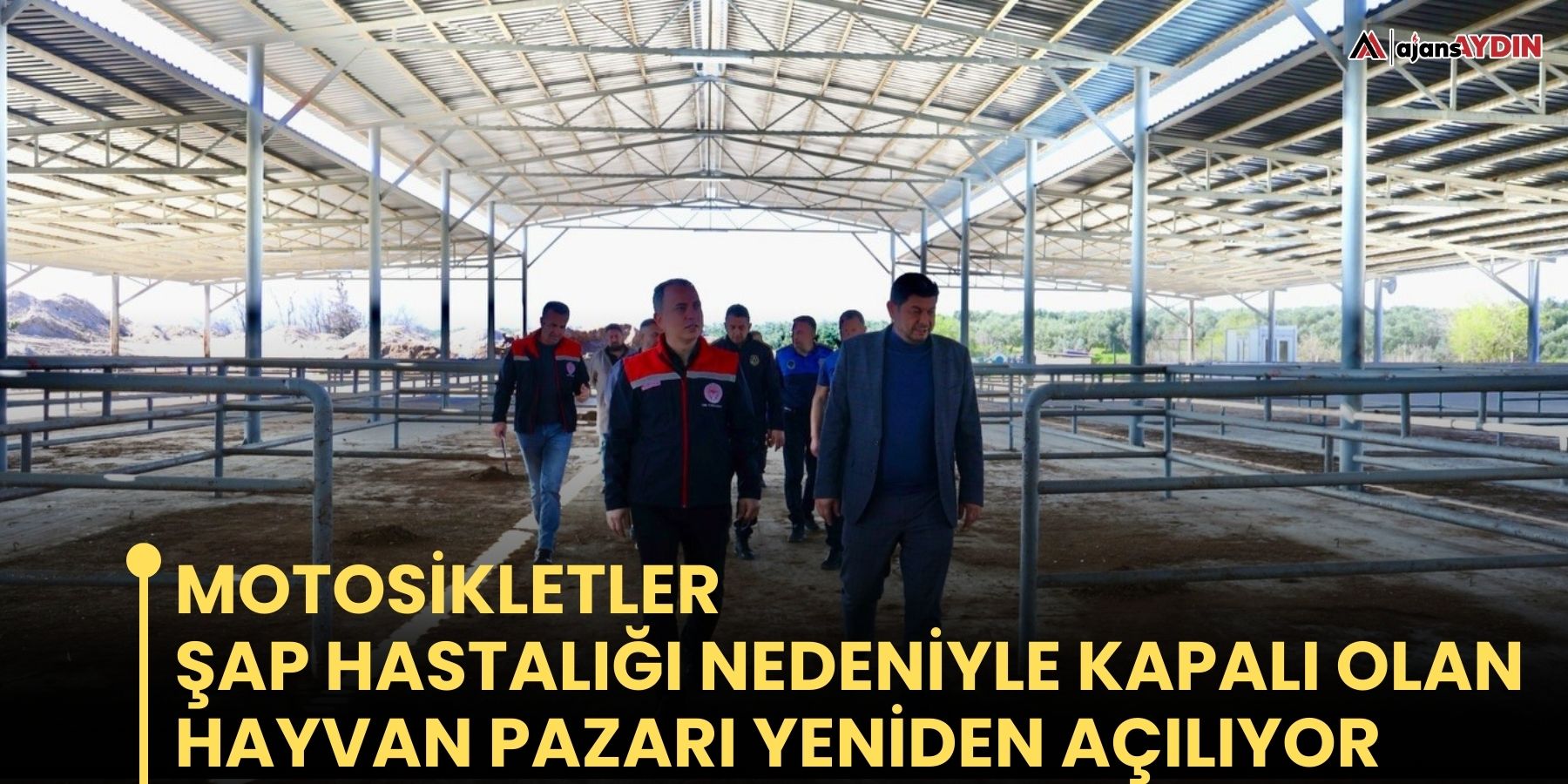Şap hastalığı nedeniyle kapalı olan hayvan pazarı yeniden açılıyor