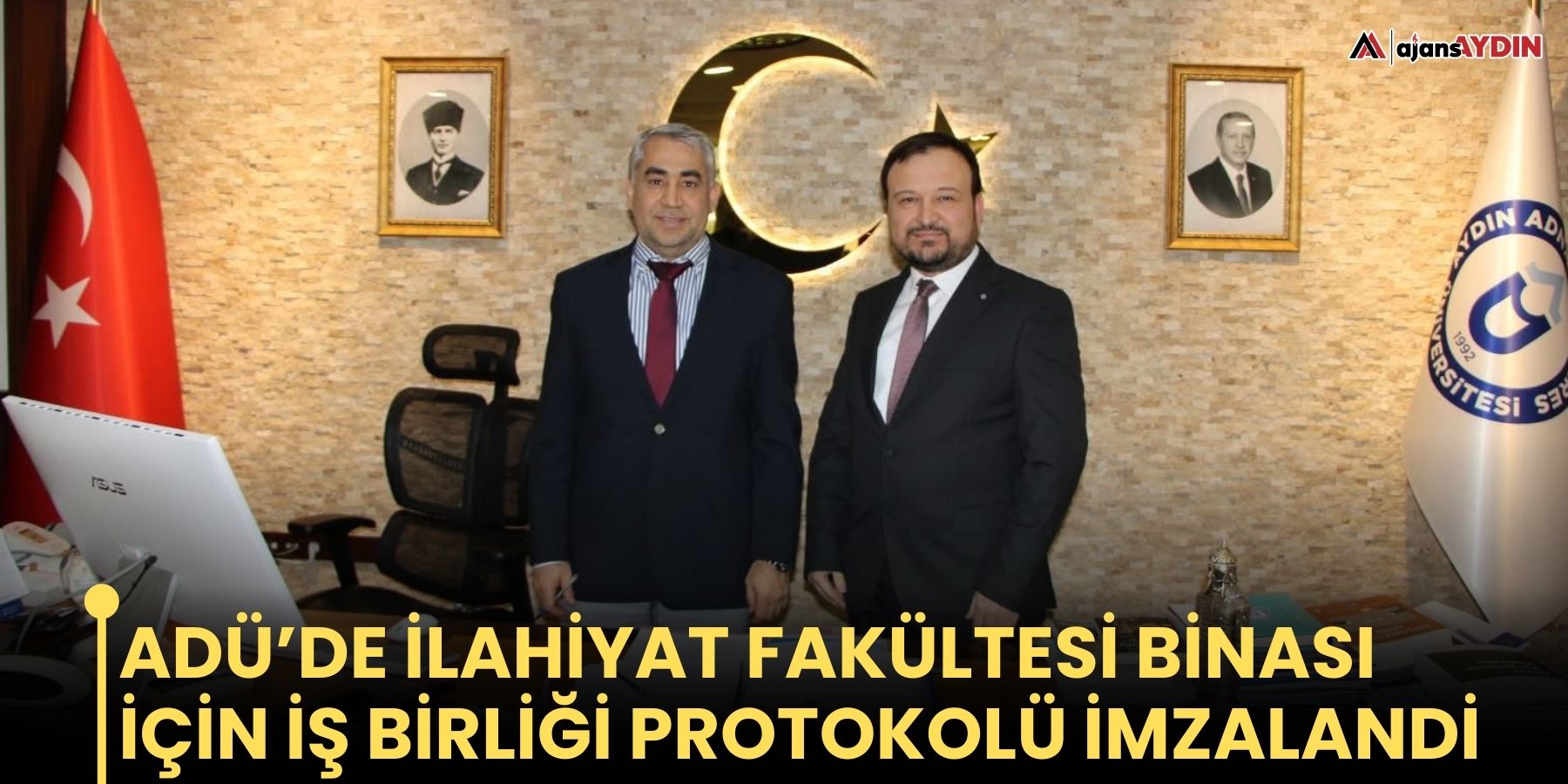 ADÜ’de İlahiyat Fakültesi Binası İçin İş Birliği Protokolü İmzalandı