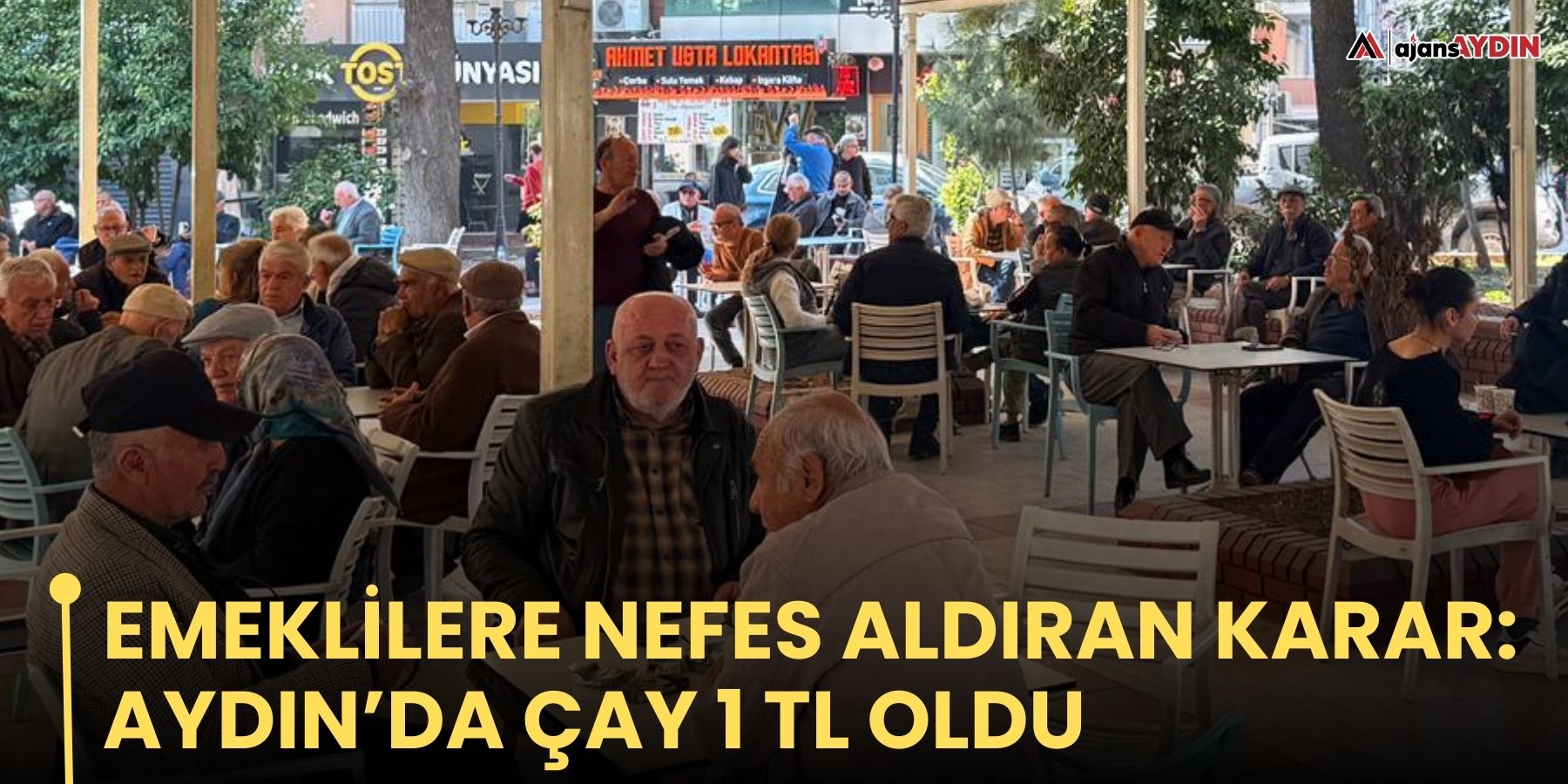 Emeklilere nefes aldıran karar: Aydın’da çay 1 TL oldu
