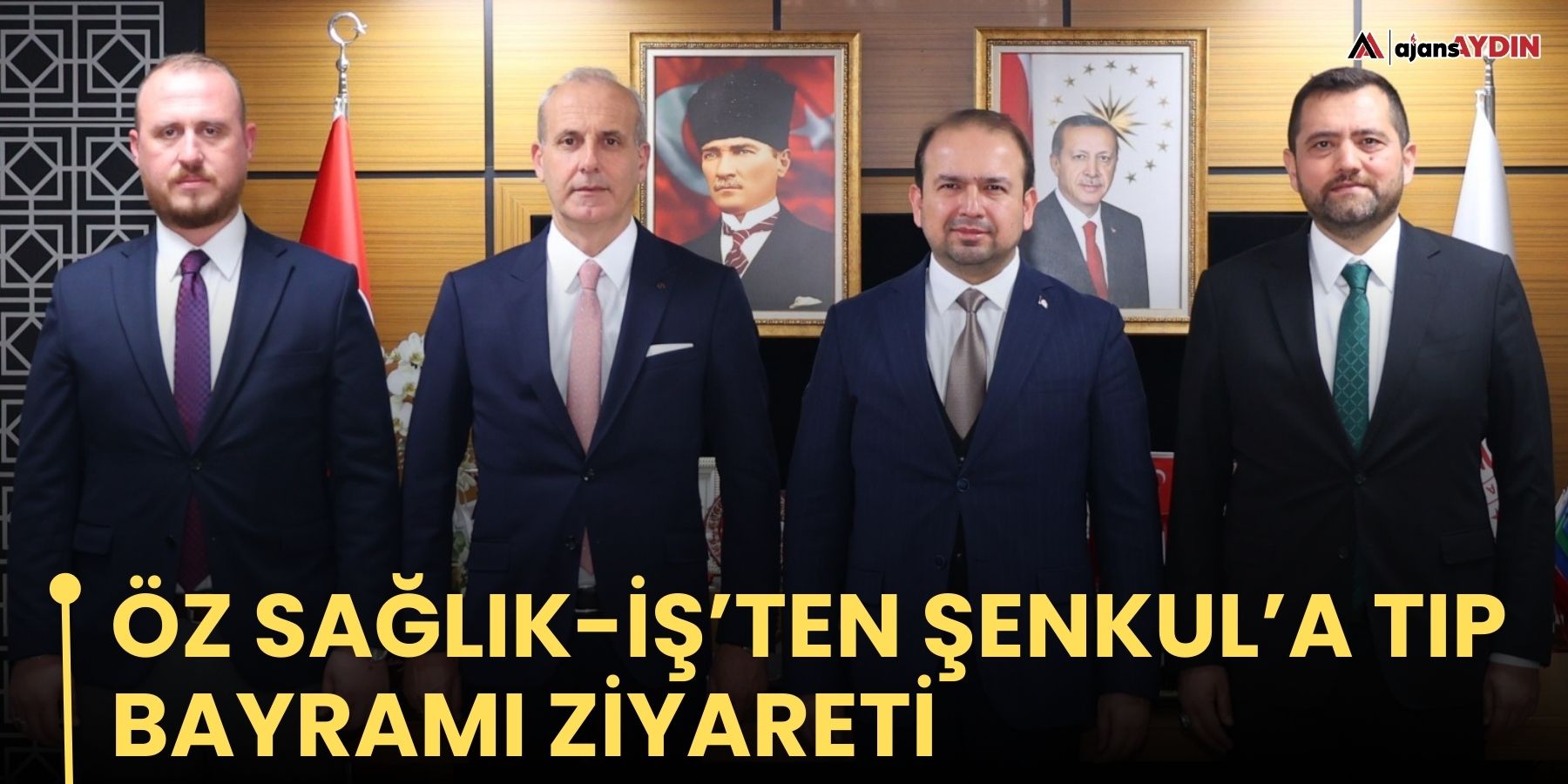 Öz Sağlık-İş’ten Şenkul’a Tıp Bayramı ziyareti