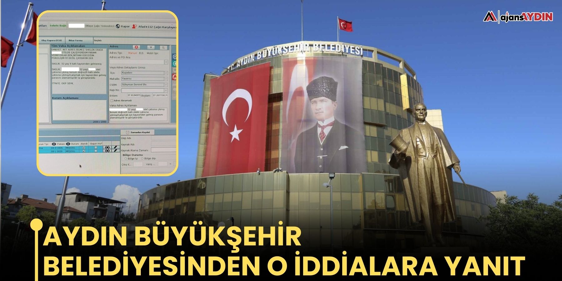 Aydın Büyükşehir Belediyesinden o iddialara yanıt