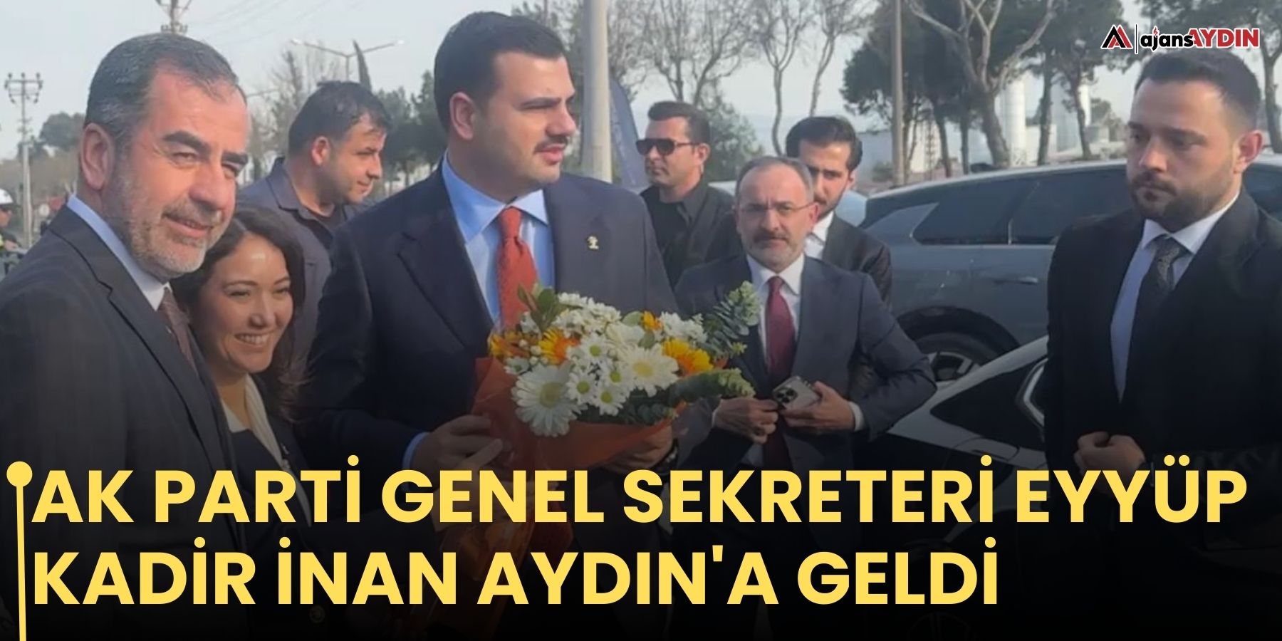 AK Parti Genel Sekreteri Eyyüp Kadir İnan Aydın'a geldi