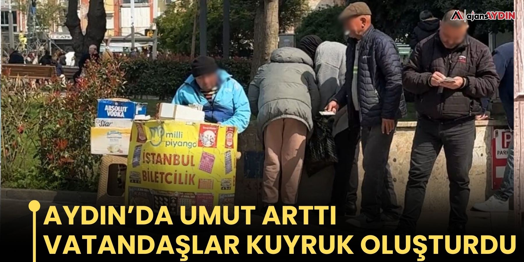 Aydın’da umut arttı  Vatandaşlar kuyruk oluşturdu