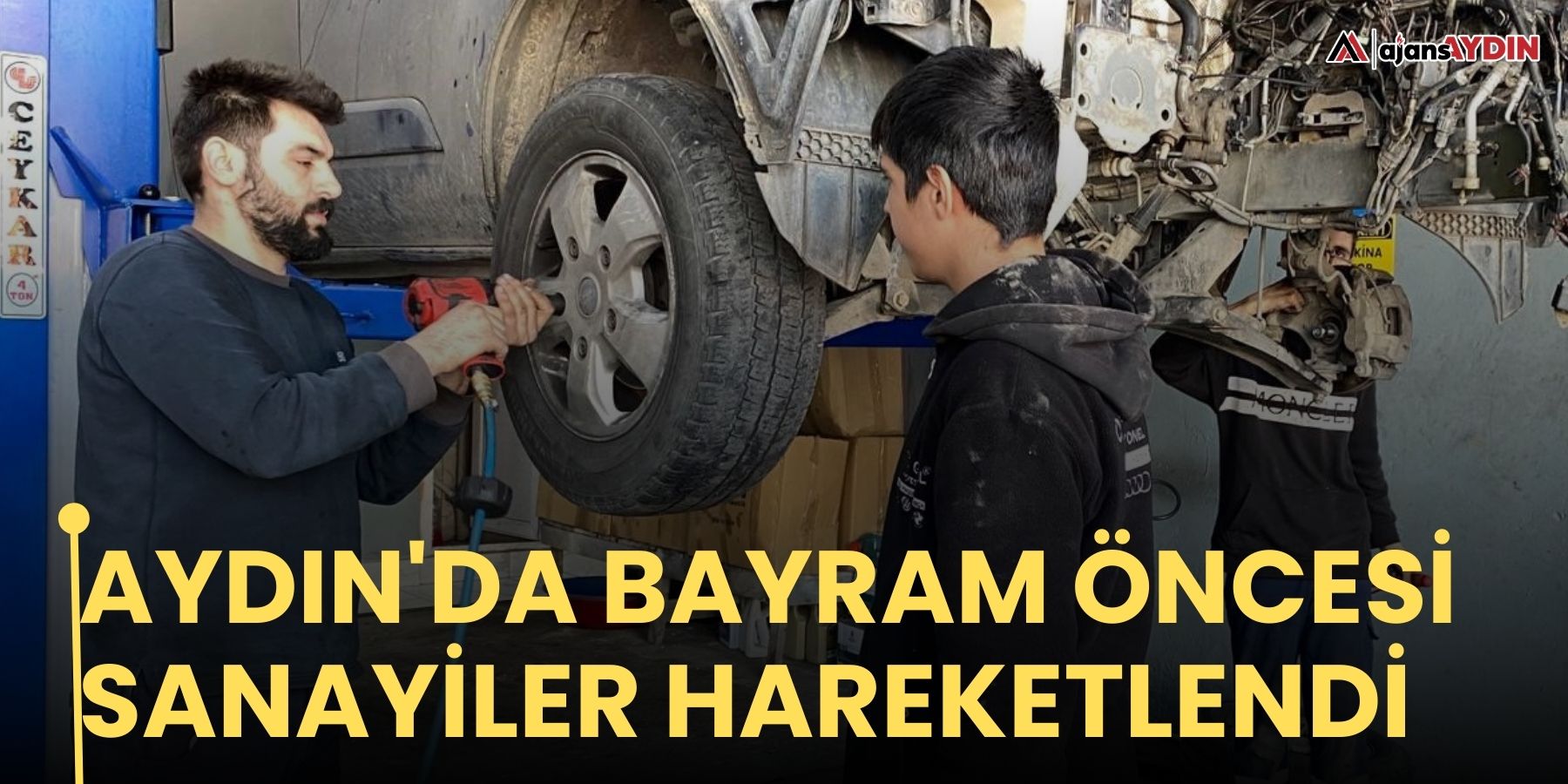 Aydın'da bayram öncesi sanayiler hareketlendi