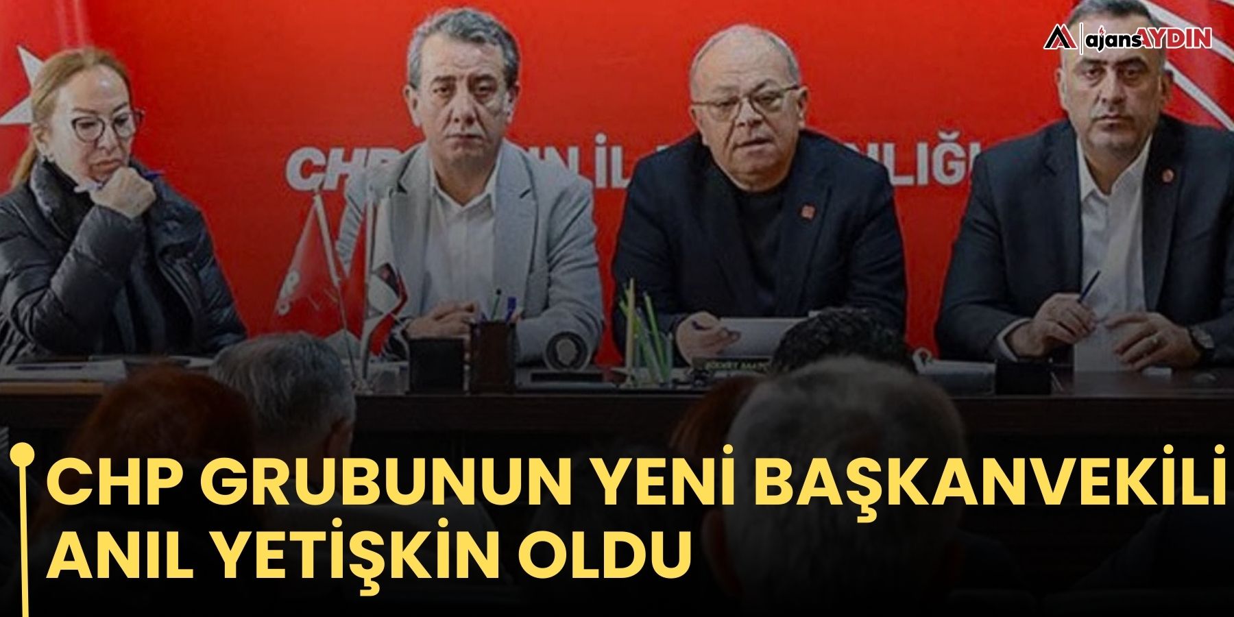 CHP Grubunun yeni başkanvekili Anıl Yetişkin oldu