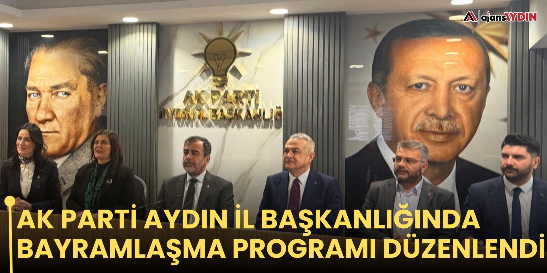 AK Parti Aydın İl Başkanlığında bayramlaşma programı düzenlendi