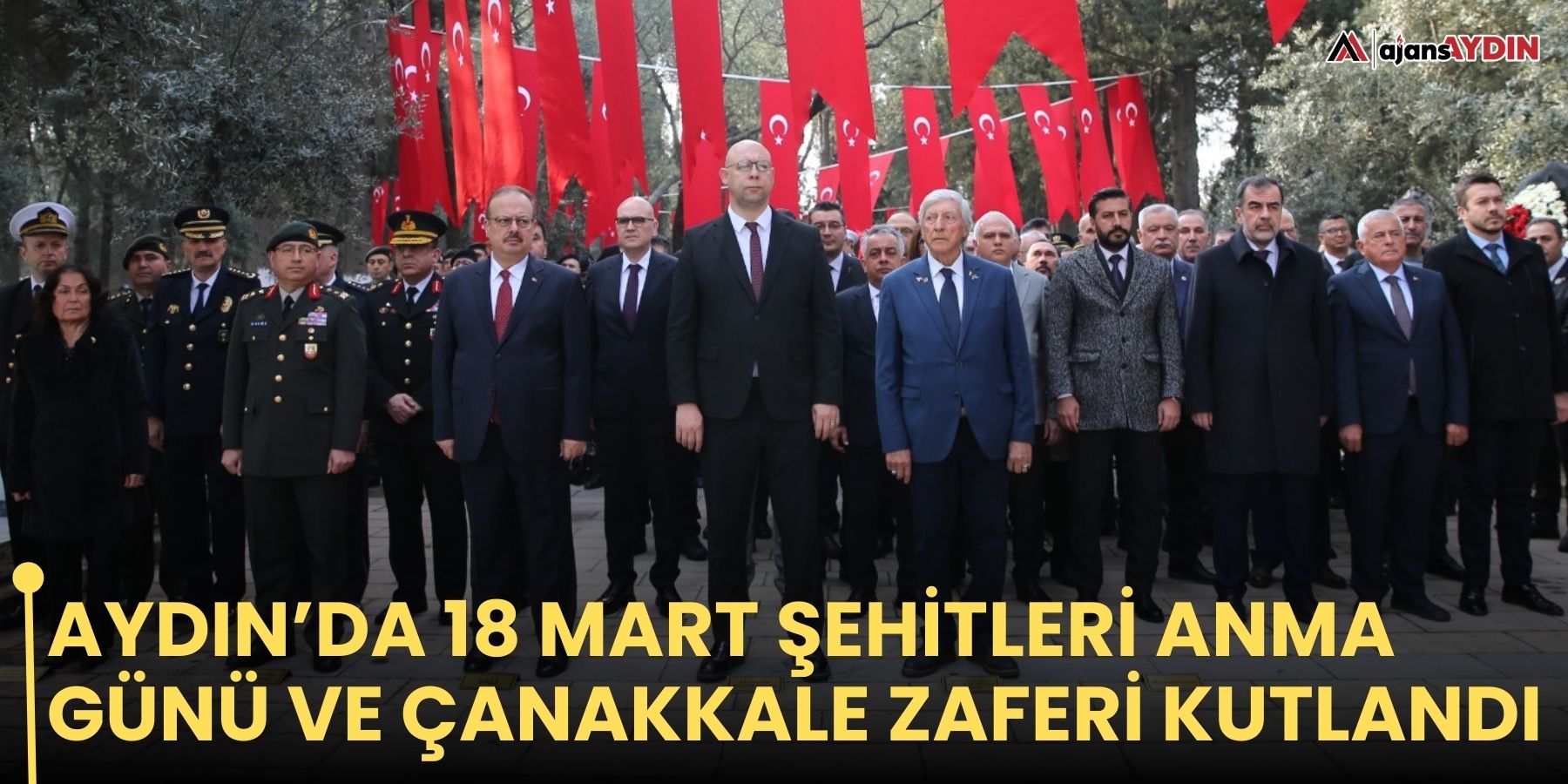 Aydın’da 18 Mart Şehitleri Anma Günü ve Çanakkale Zaferi kutlandı