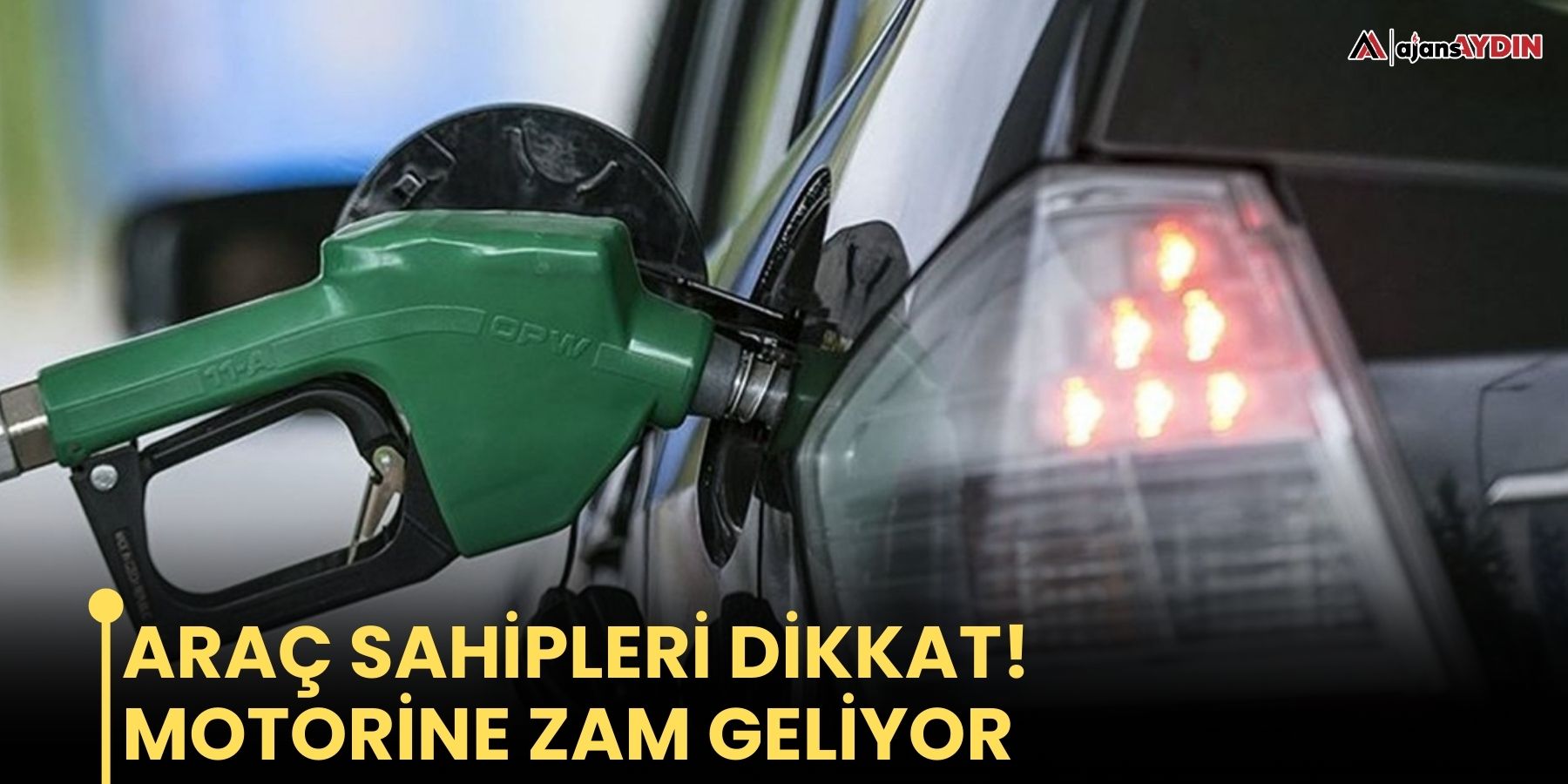 Araç sahipleri dikkat! Motorine zam geliyor