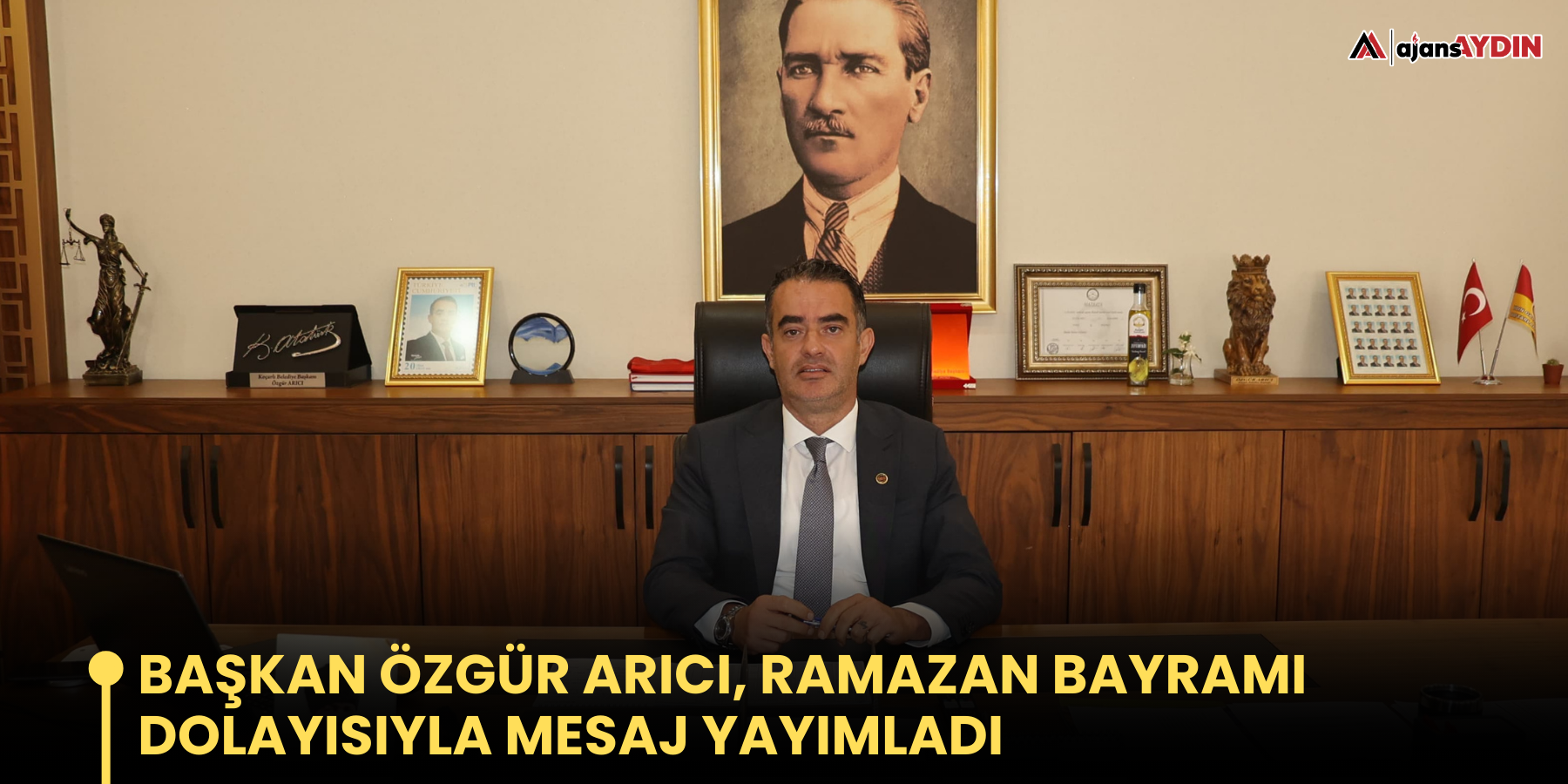 Koçarlı Belediye Başkanı Özgür Arıcı, Ramazan Bayramı dolayısıyla mesaj yayımladı