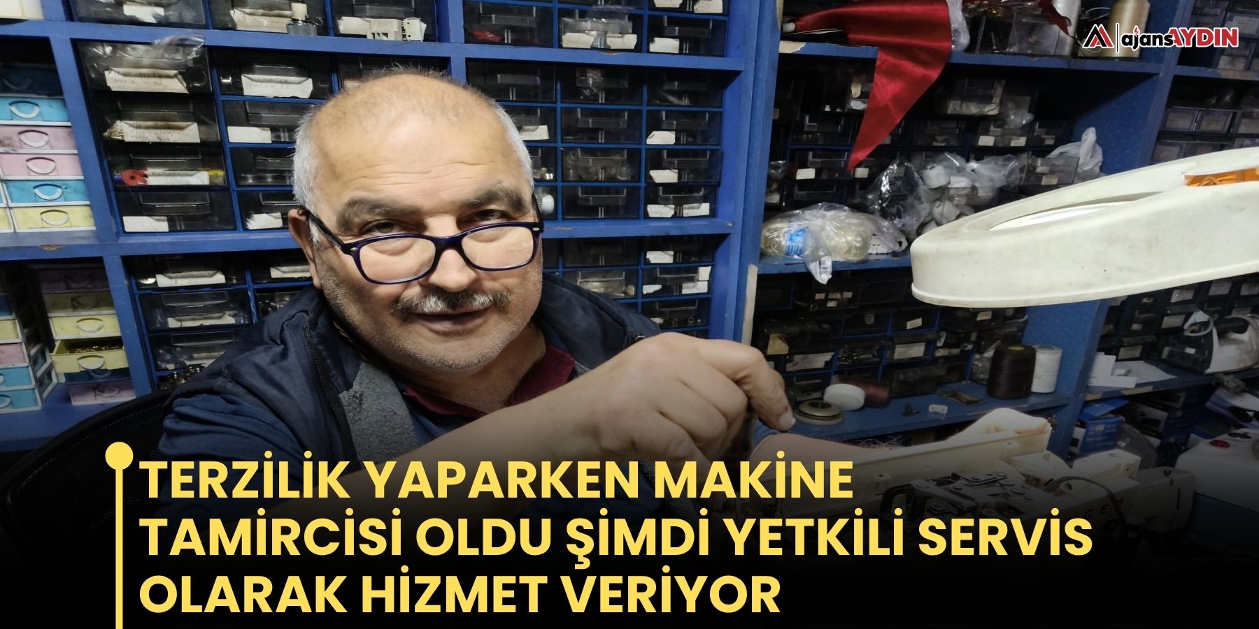 Terzilik yaparken makine tamircisi oldu, şimdi yetkili servis olarak hizmet veriyor