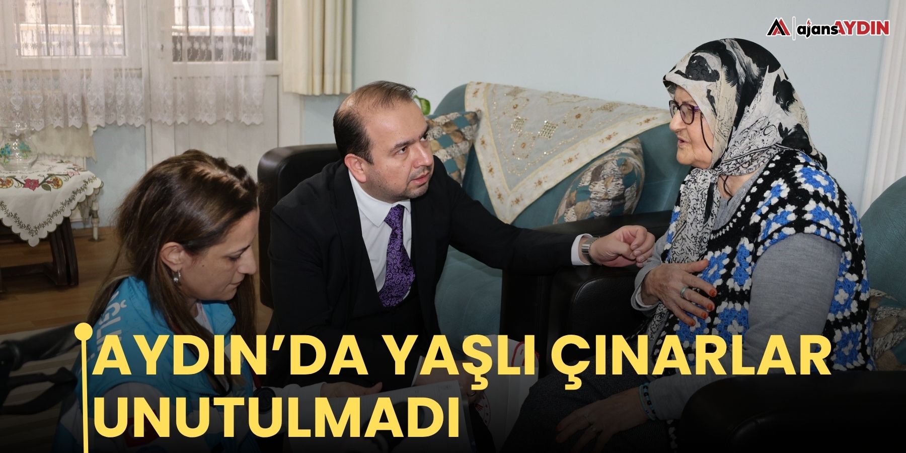 Aydın’da yaşlı çınarlar unutulmadı